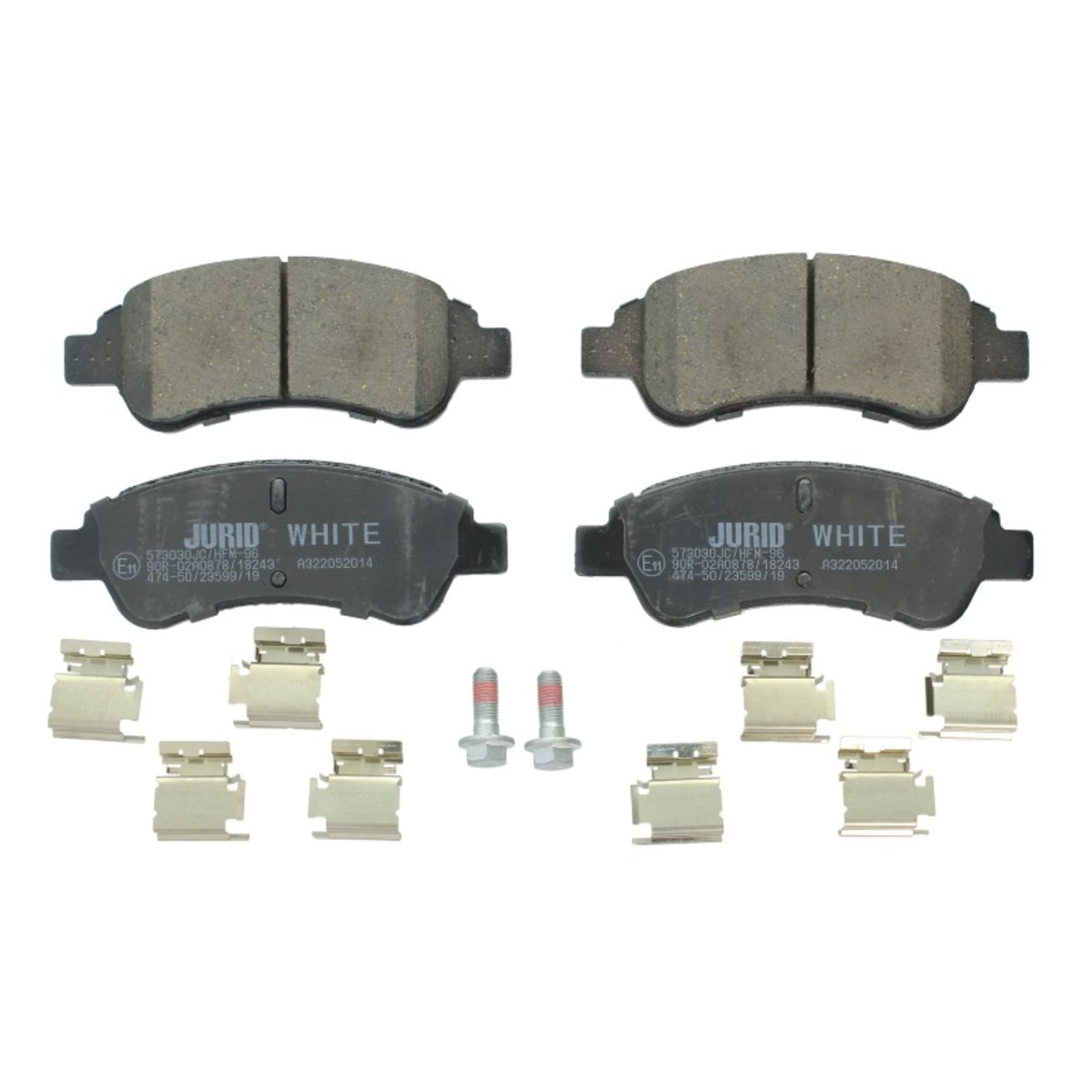 Image of Remblokset  WHITE , voor, Keramik