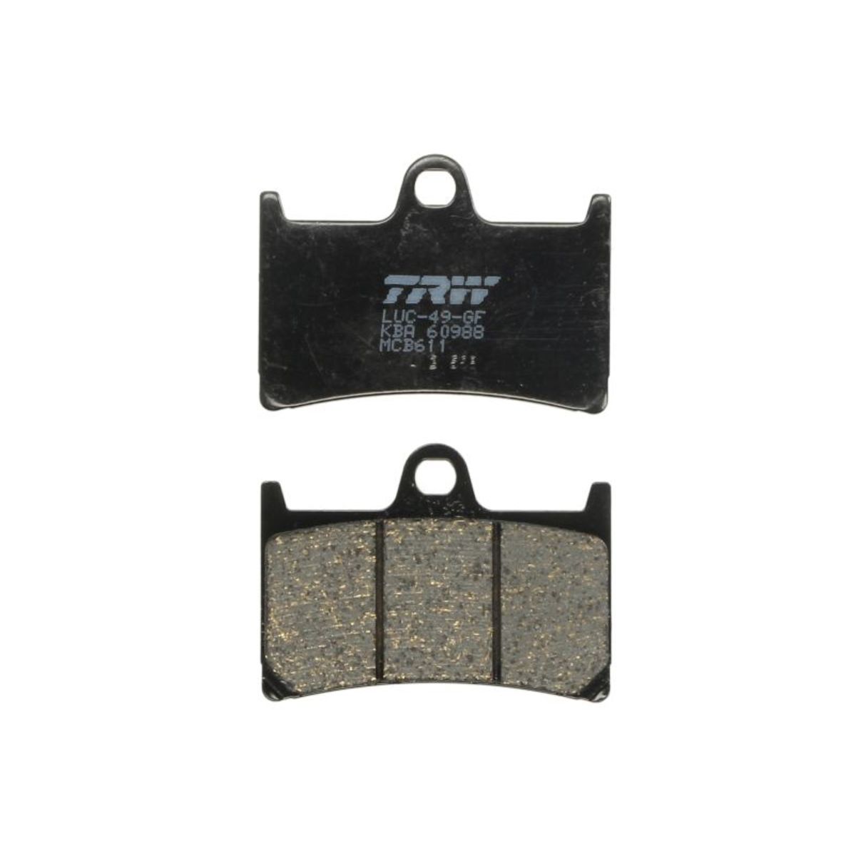 Trw Jeu De Plaquettes De Frein Mcb611