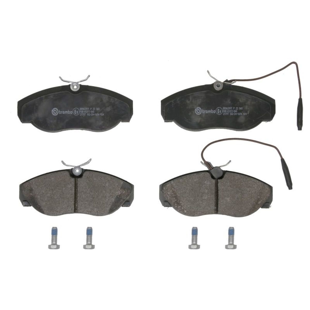 Brembo Jeu De Plaquettes De Frein P 23 068