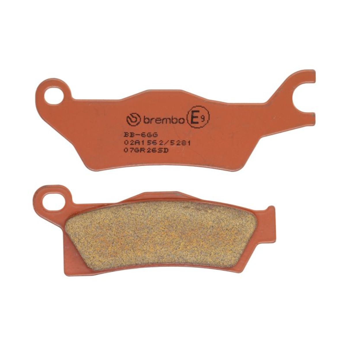 Set di pastiglie freno BREMBO 07GR26SD