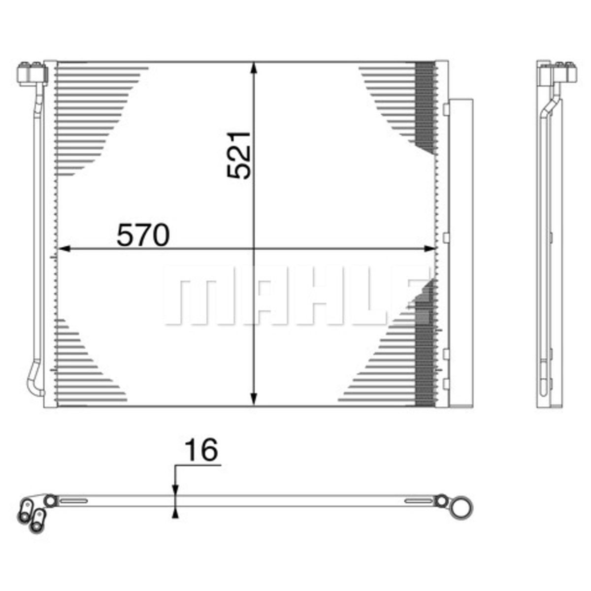 Image of Condensator, airconditioning