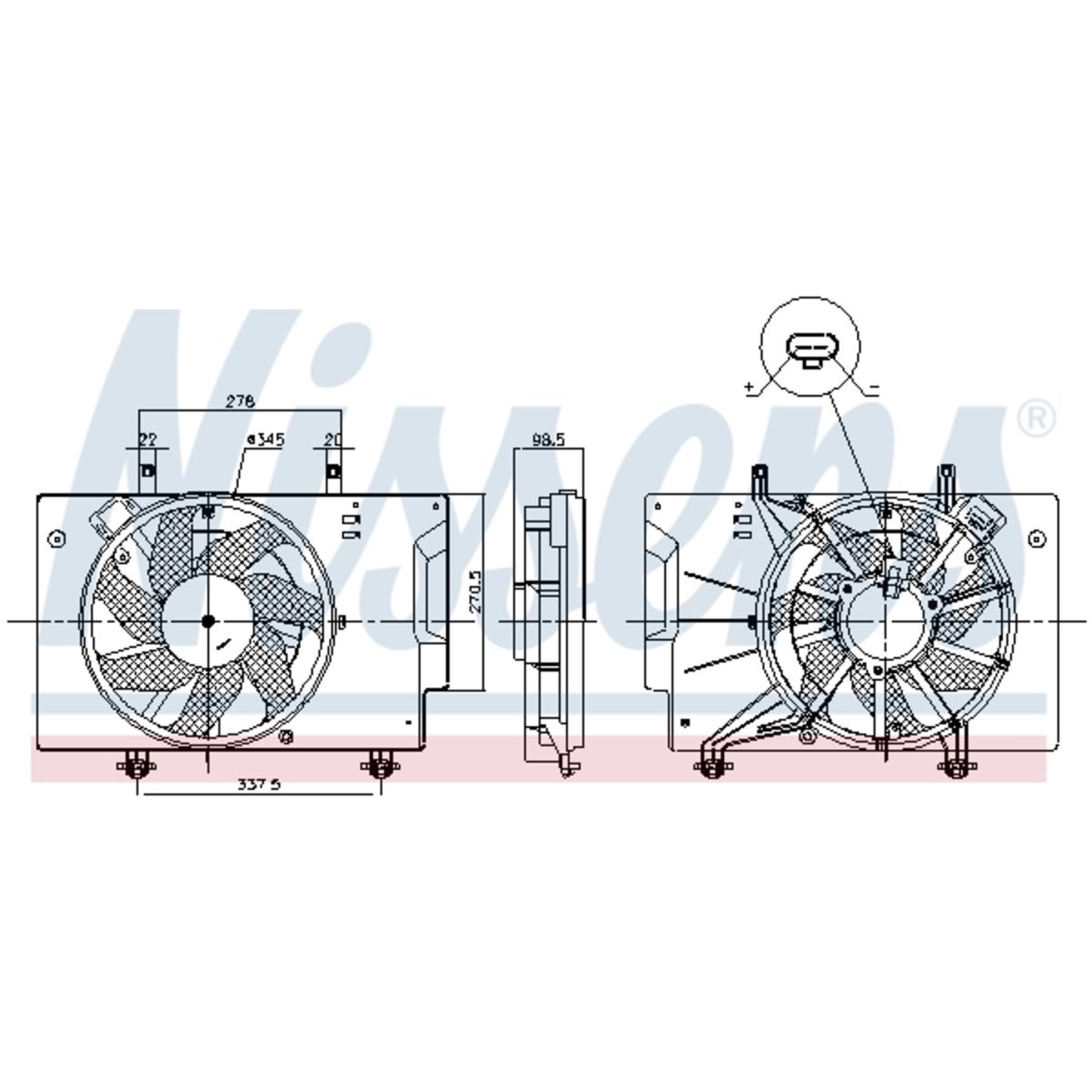 Koelventilatorwiel, motorkoeling