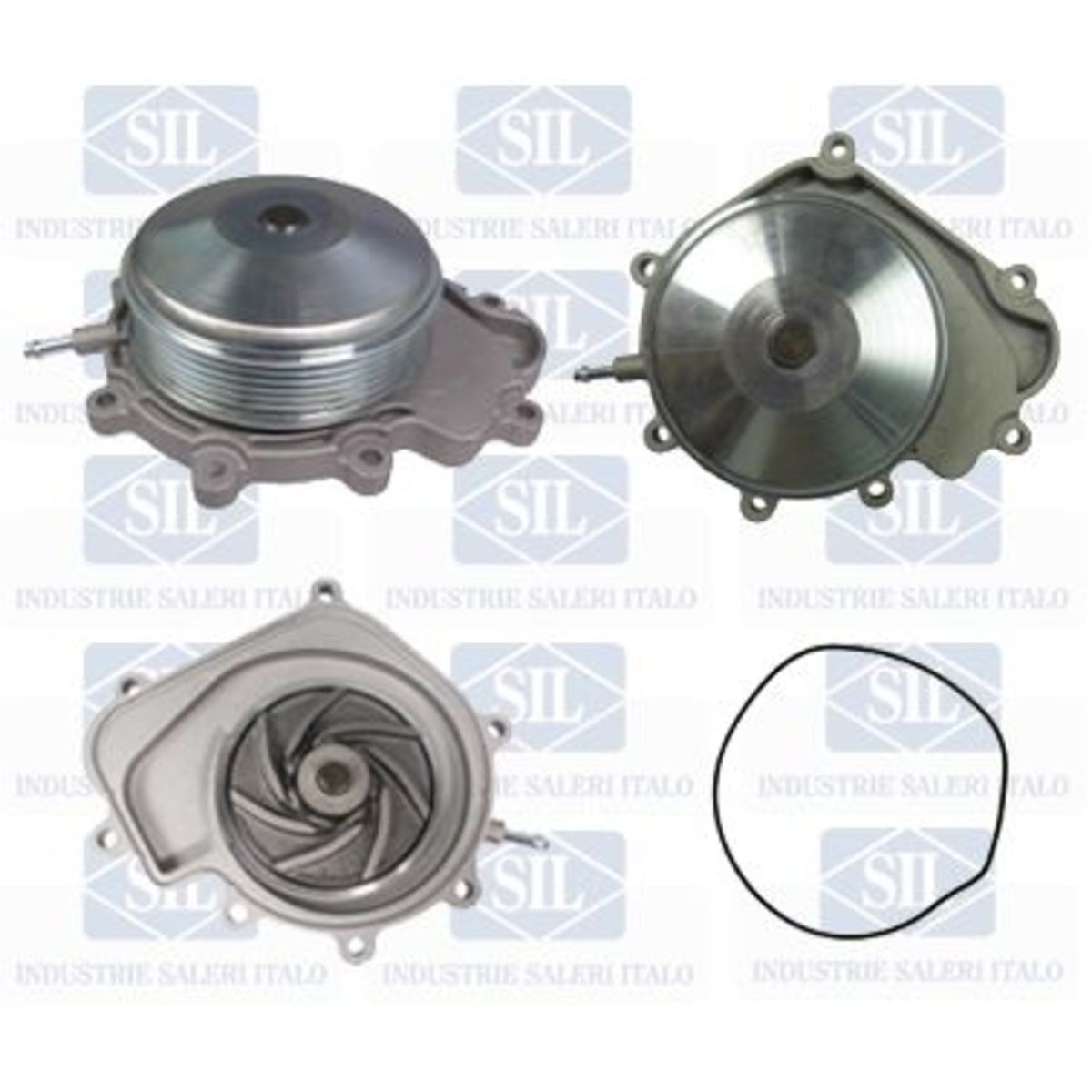 Pompa acqua meccanico PA1525 Saleri SIL per MERCEDES-BENZ CLS CLASSE C CLASSE S - Immagine 5