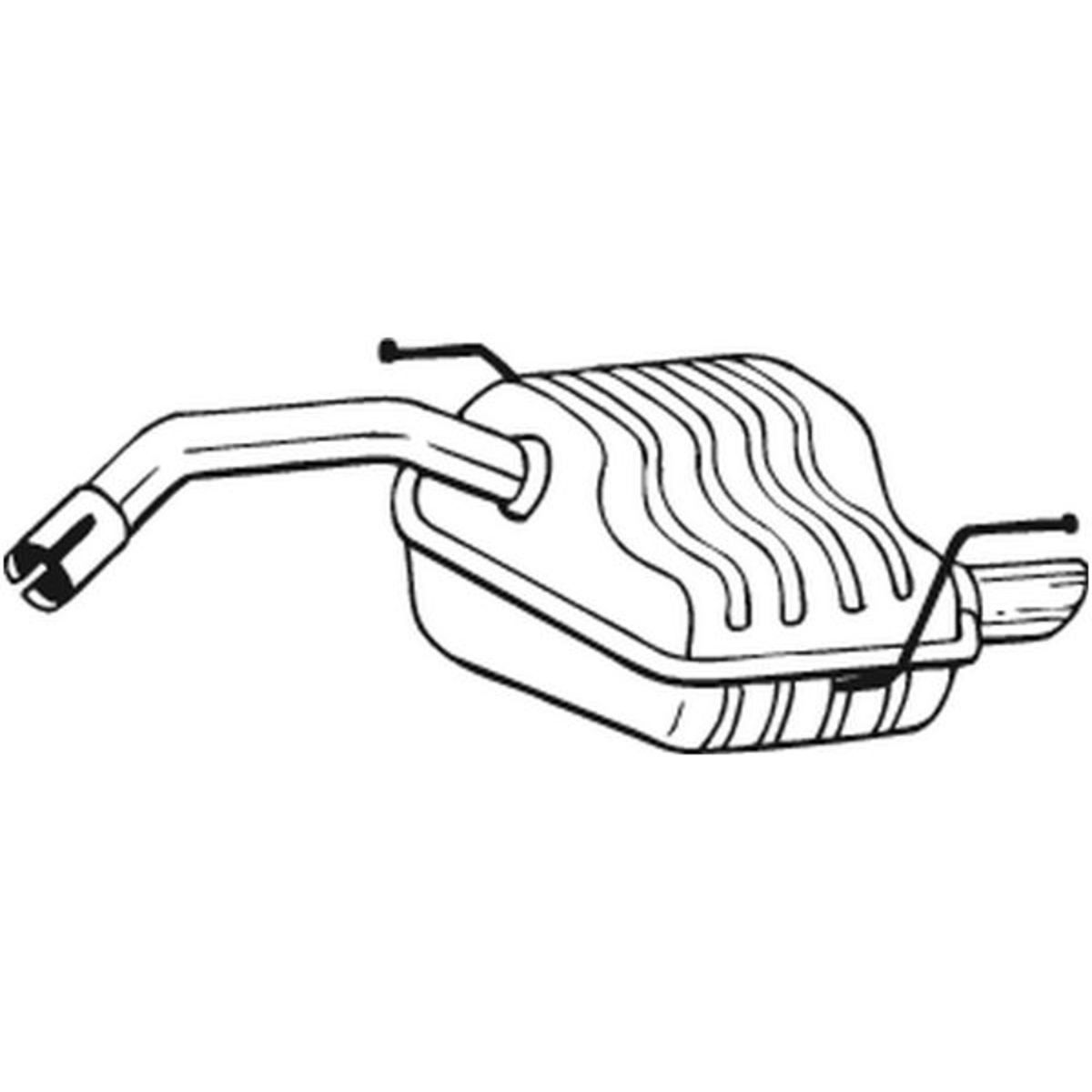 Image of Geluiddemper achter  100-169