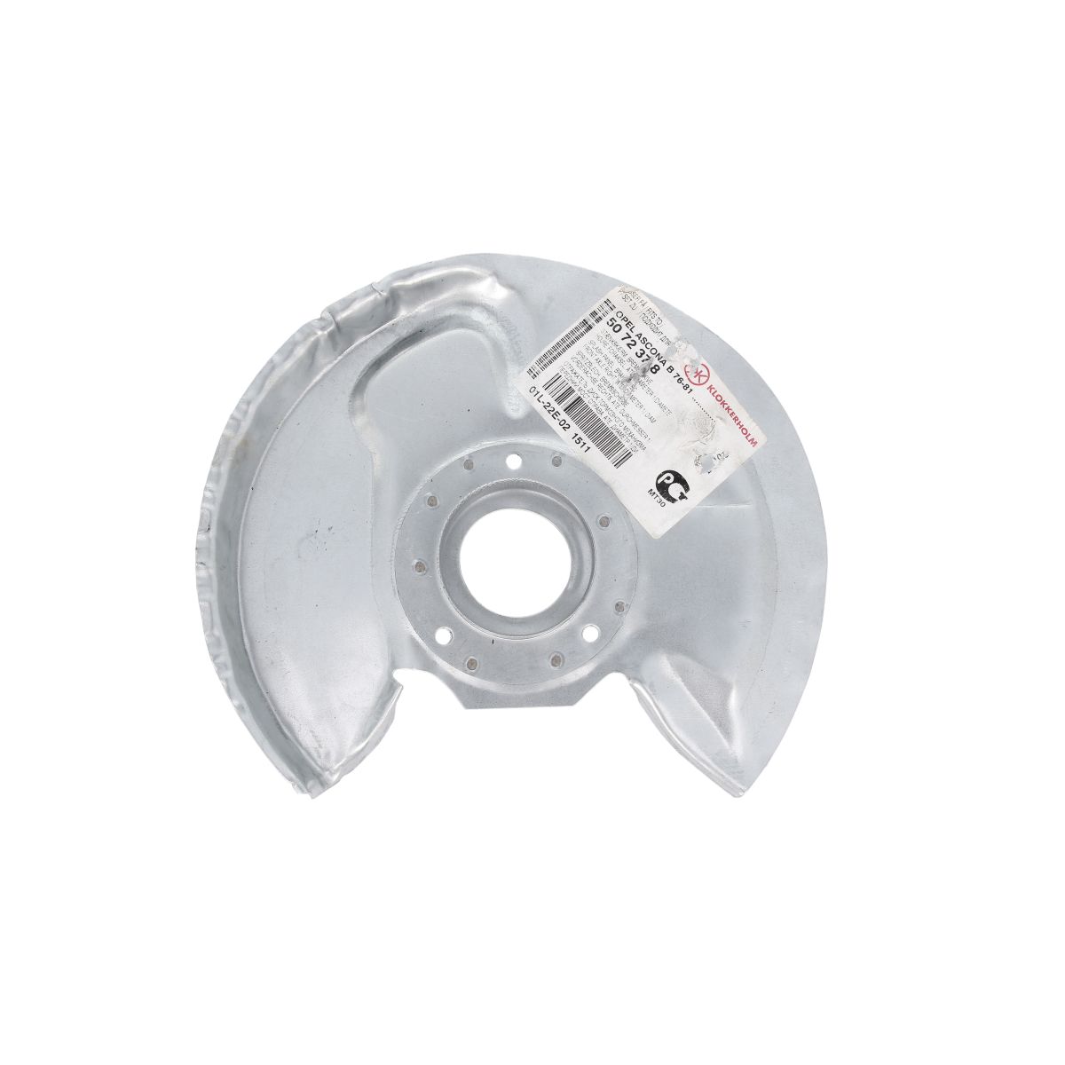 Chapa protectora contra salpicaduras, disco de freno BLIC 6508-03-5072378P derecha