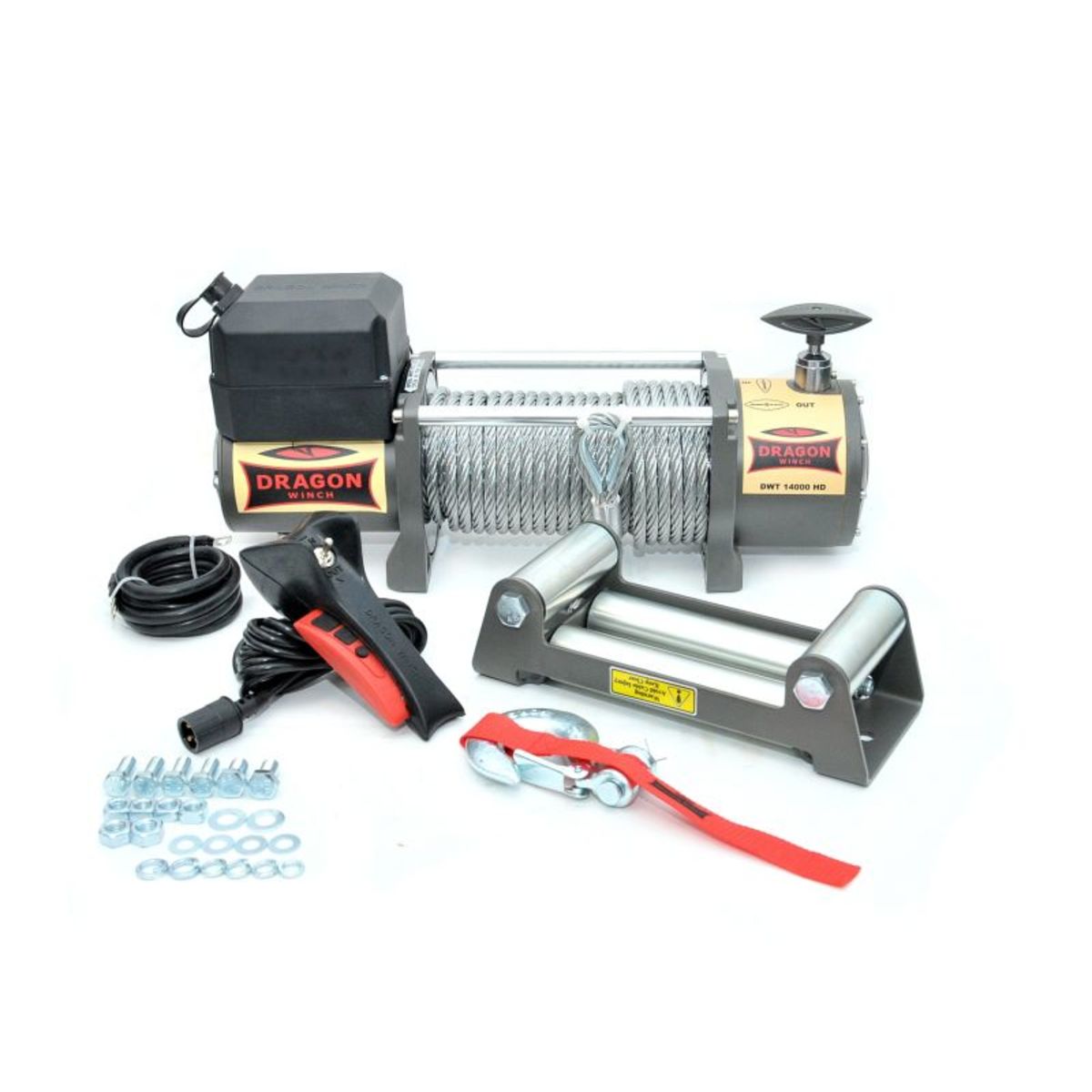 Treuil pour porte-voitures et véhicules spéciaux DRAGON WINCH DWT14000HD