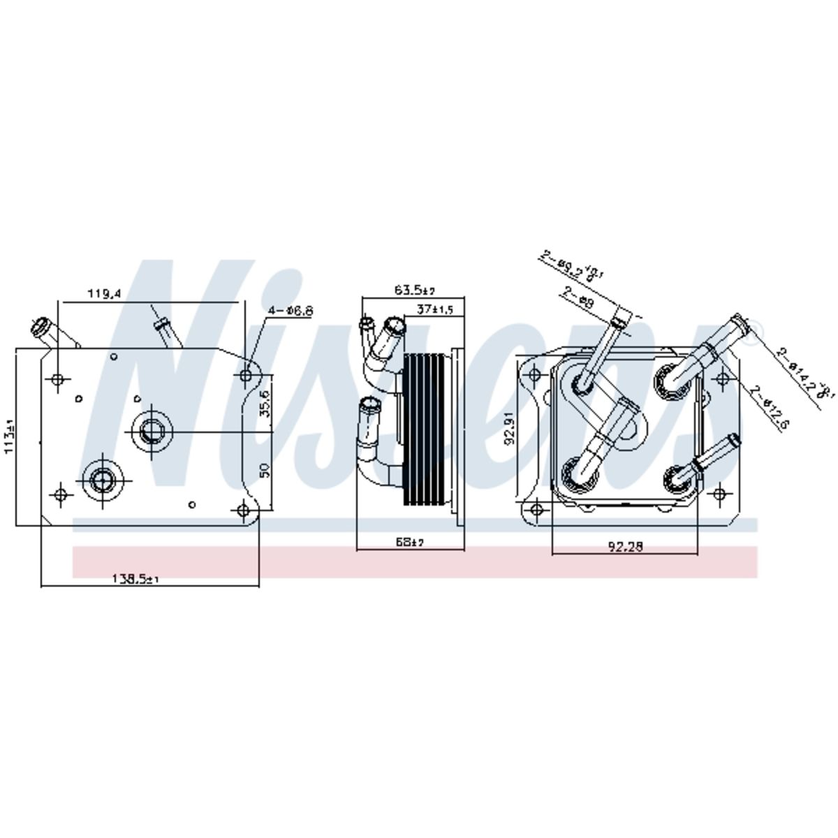 Image of Olie radiator, automatische versnellingsbak