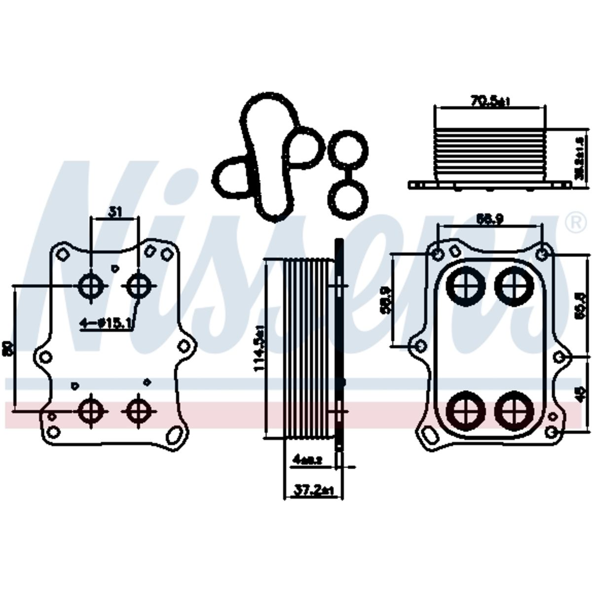 Image of Olie radiator, motorolie