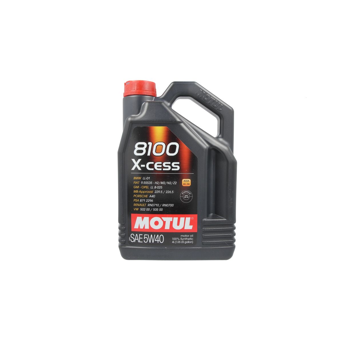 Image of Motorolie  104256 8100 X-Cess 5W40 4L