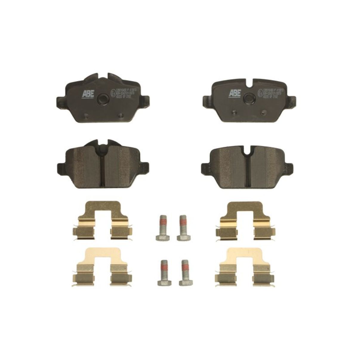 Bremsbelagsatz ABE C2B016ABE, Hinten