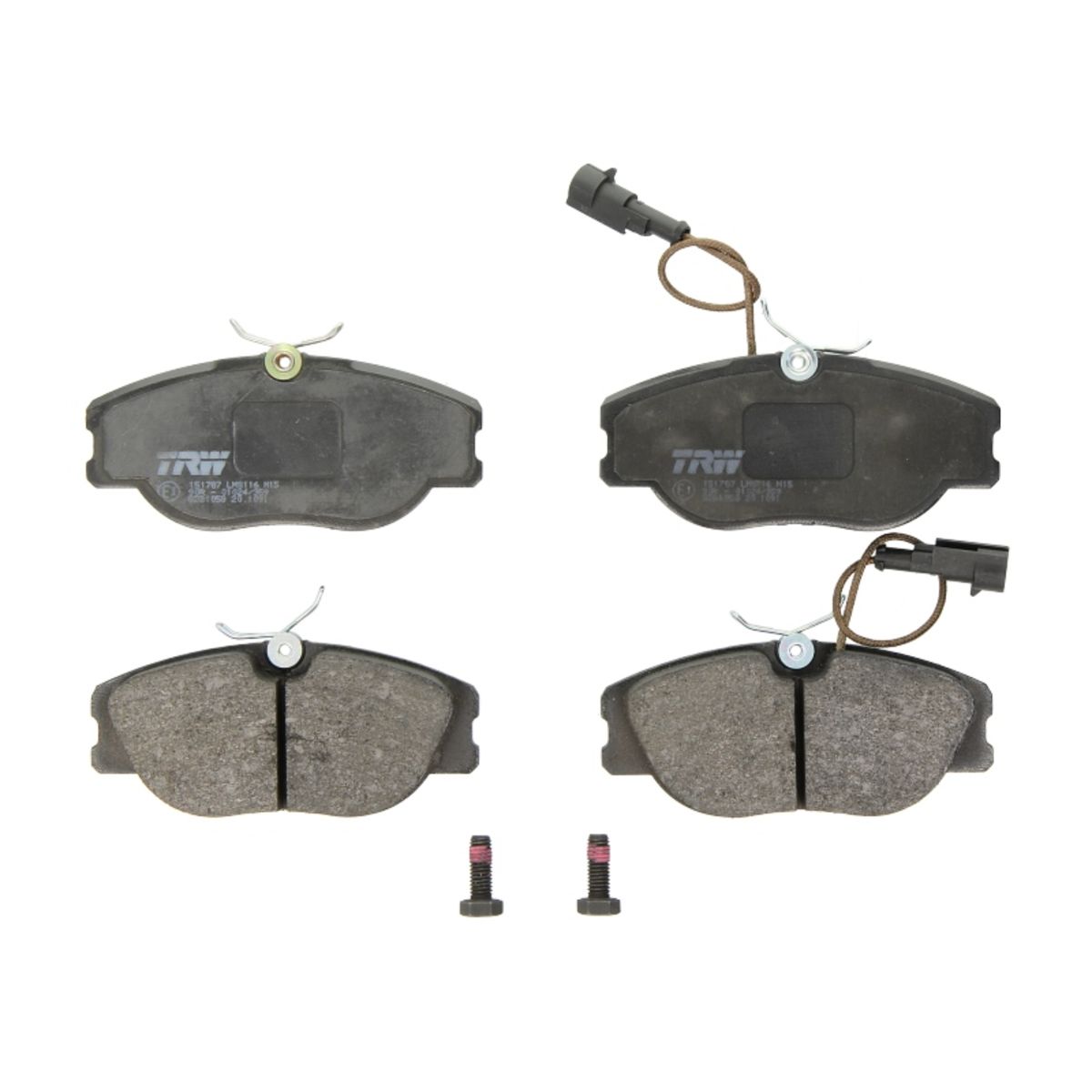 Bremsbelagsatz TRW GDB1058, Vorne
