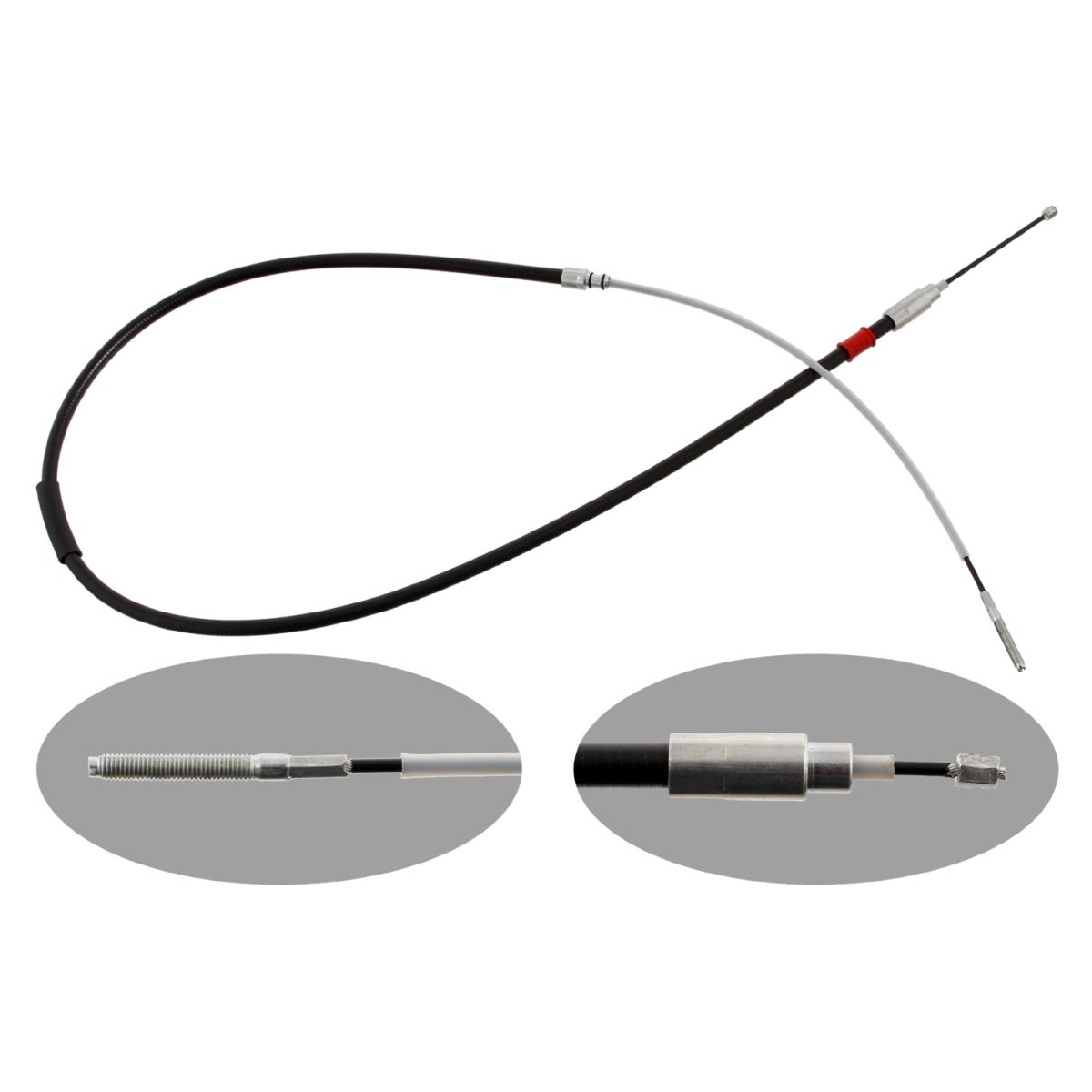 Kabel, parkeerrem  BILSTEIN  links