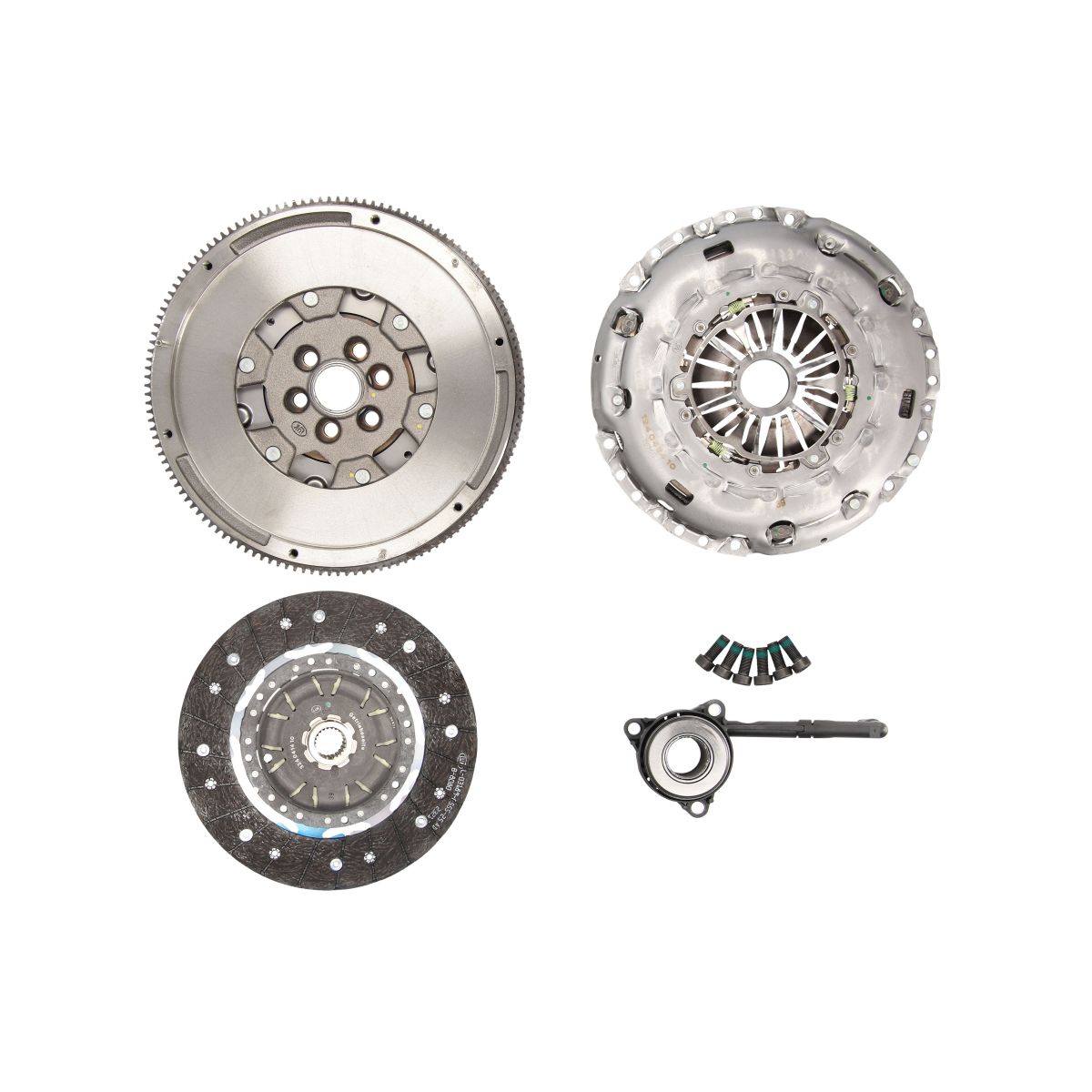 Image of Koppelingskit met dubbelmassa vliegwiel LuK RepSet DMF