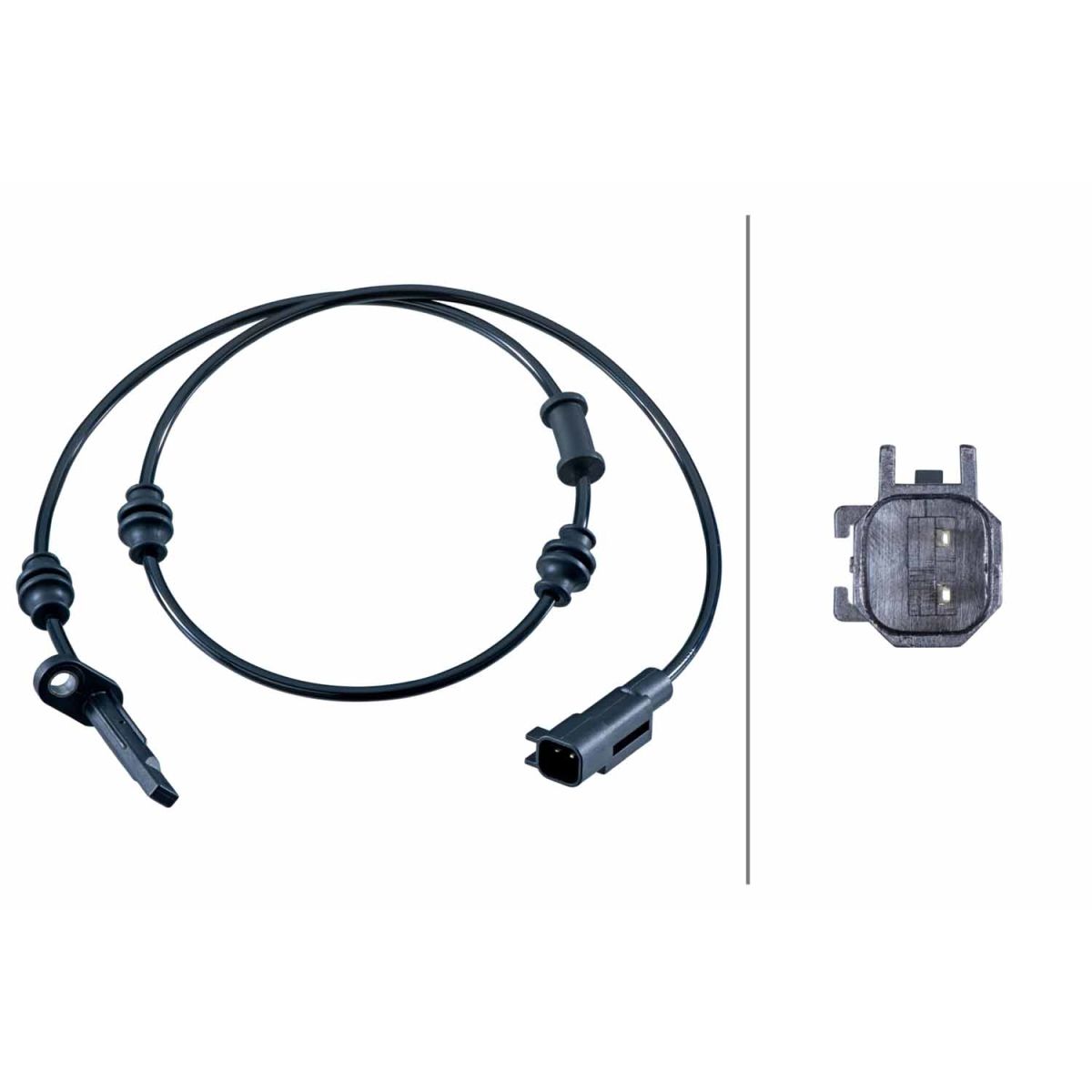 Sensor, Raddrehzahl HELLA 6PU 358 268-471