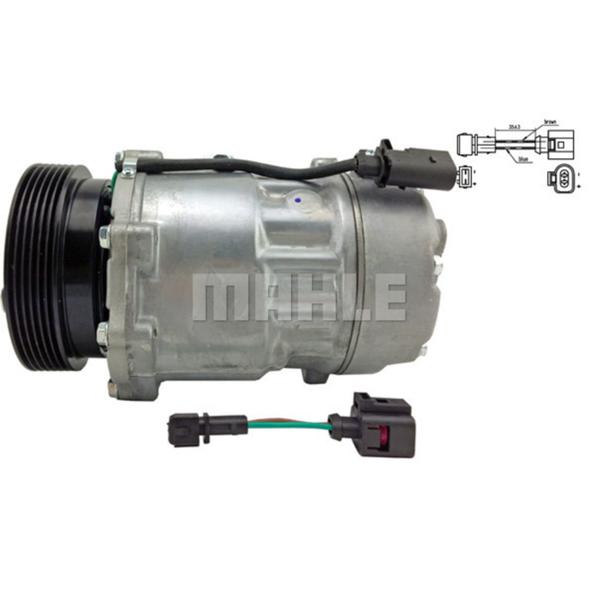 Mahle Airconditioning compressor BEHR  KLIMA ACP 191 000S