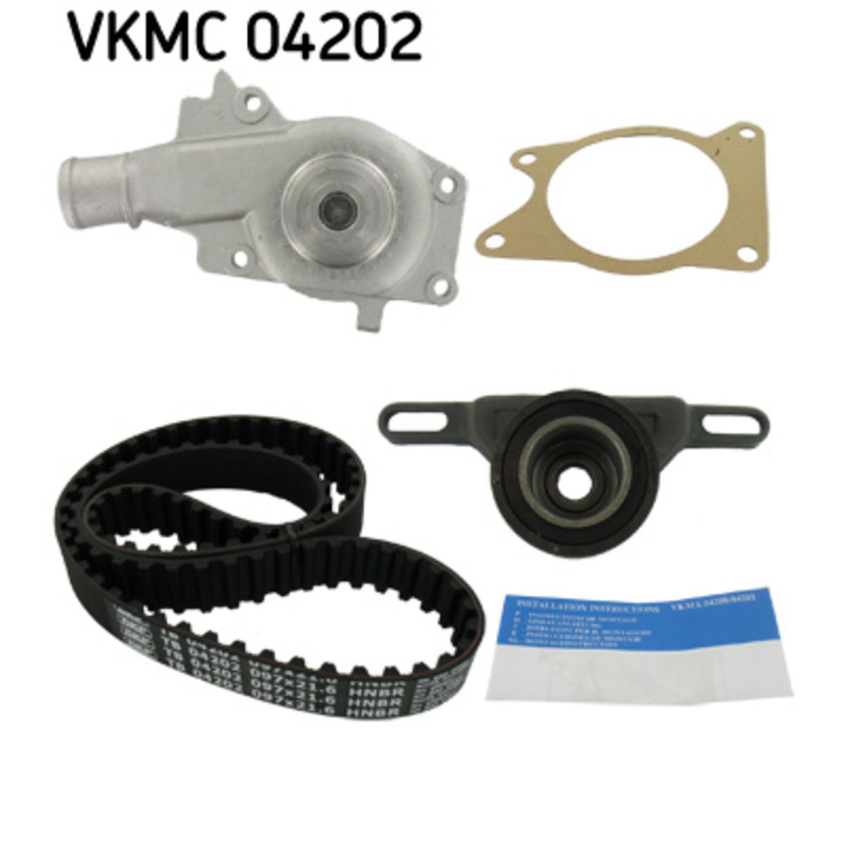 Image of Waterpomp + distributieriem set PowerGrip®
