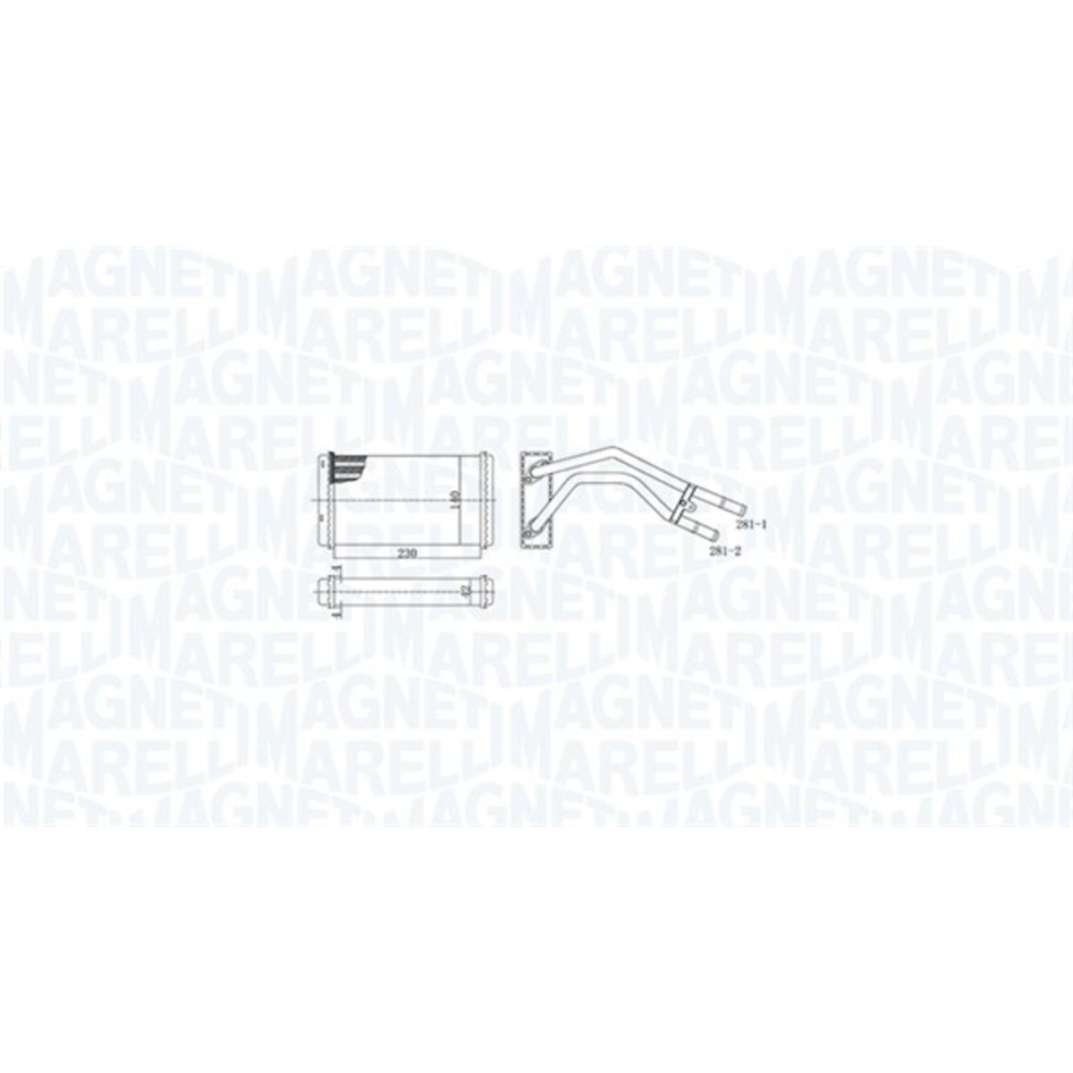 Magneti Marelli Waterverwarmer 350218477000