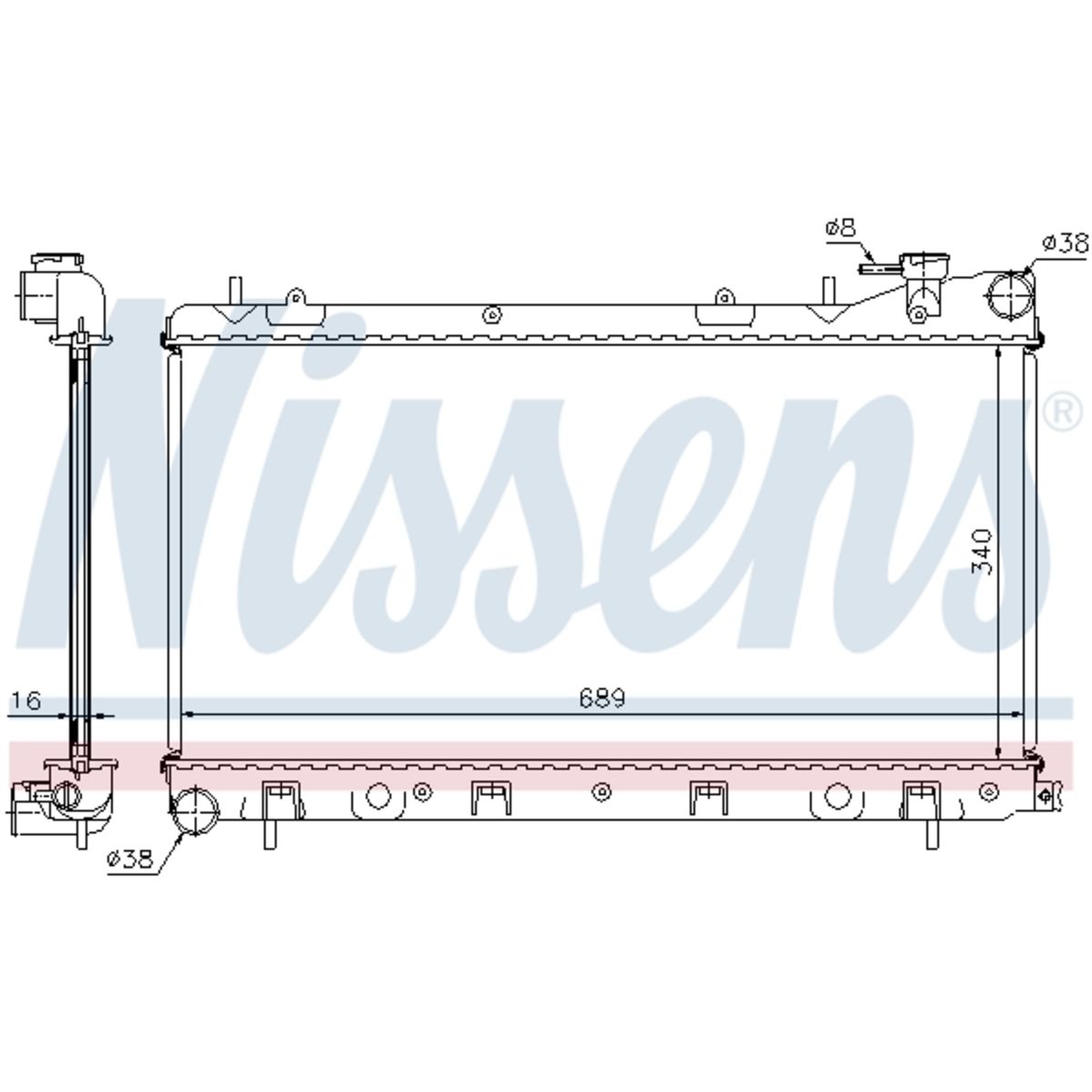 Image of Radiator, motorkoeling