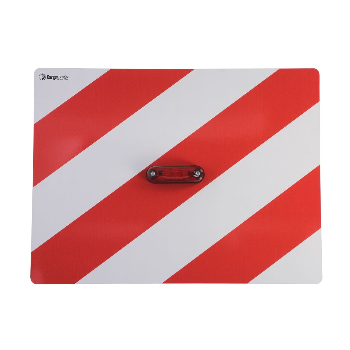 Image of Waarschuwings-/informatiebord met LED, rood links