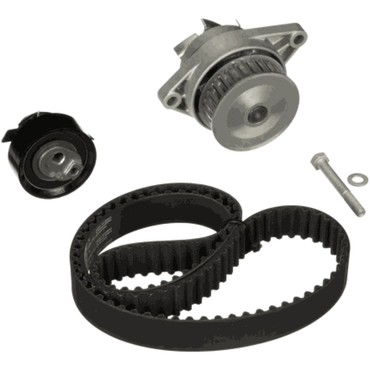 Image of Waterpomp + PowerGrip distributieriem set