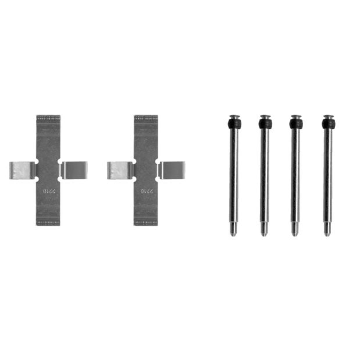 Set di accessori, pastiglia del freno a disco BOSCH 1 987 474 128