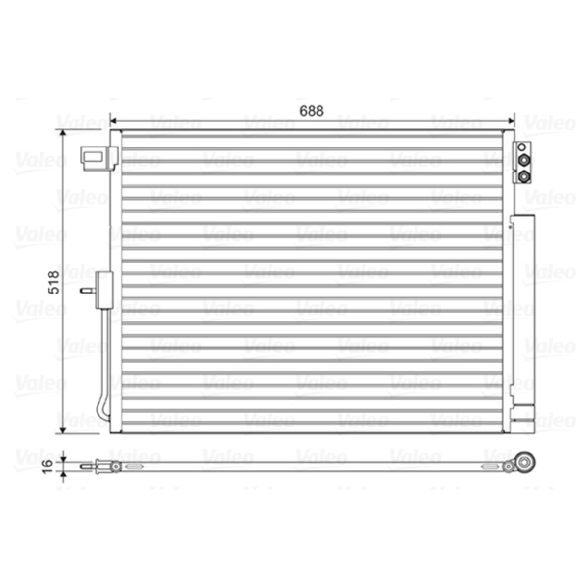 Condensator, airconditioning