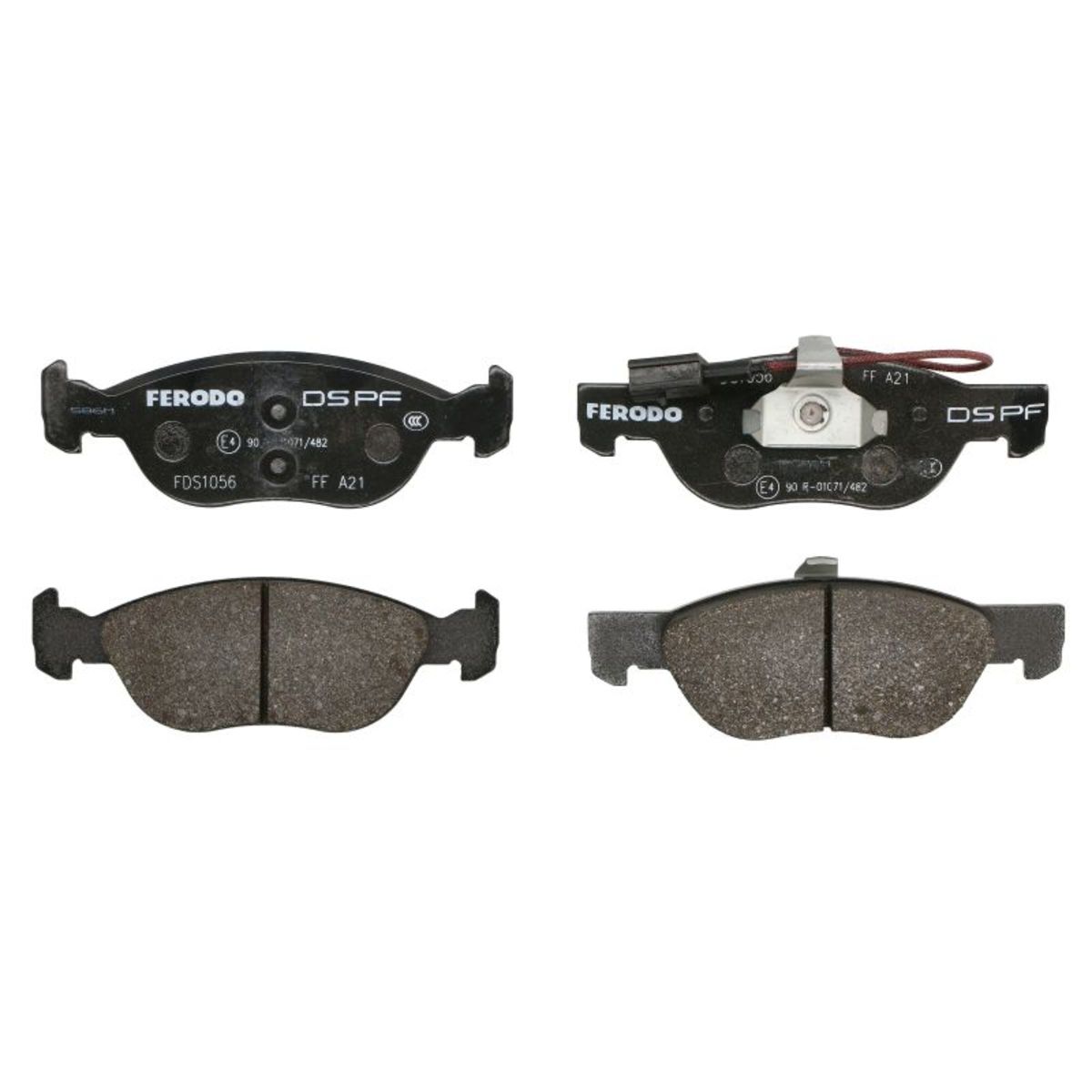 Jeu de plaquettes de frein FERODO Performance FDS1056, avant