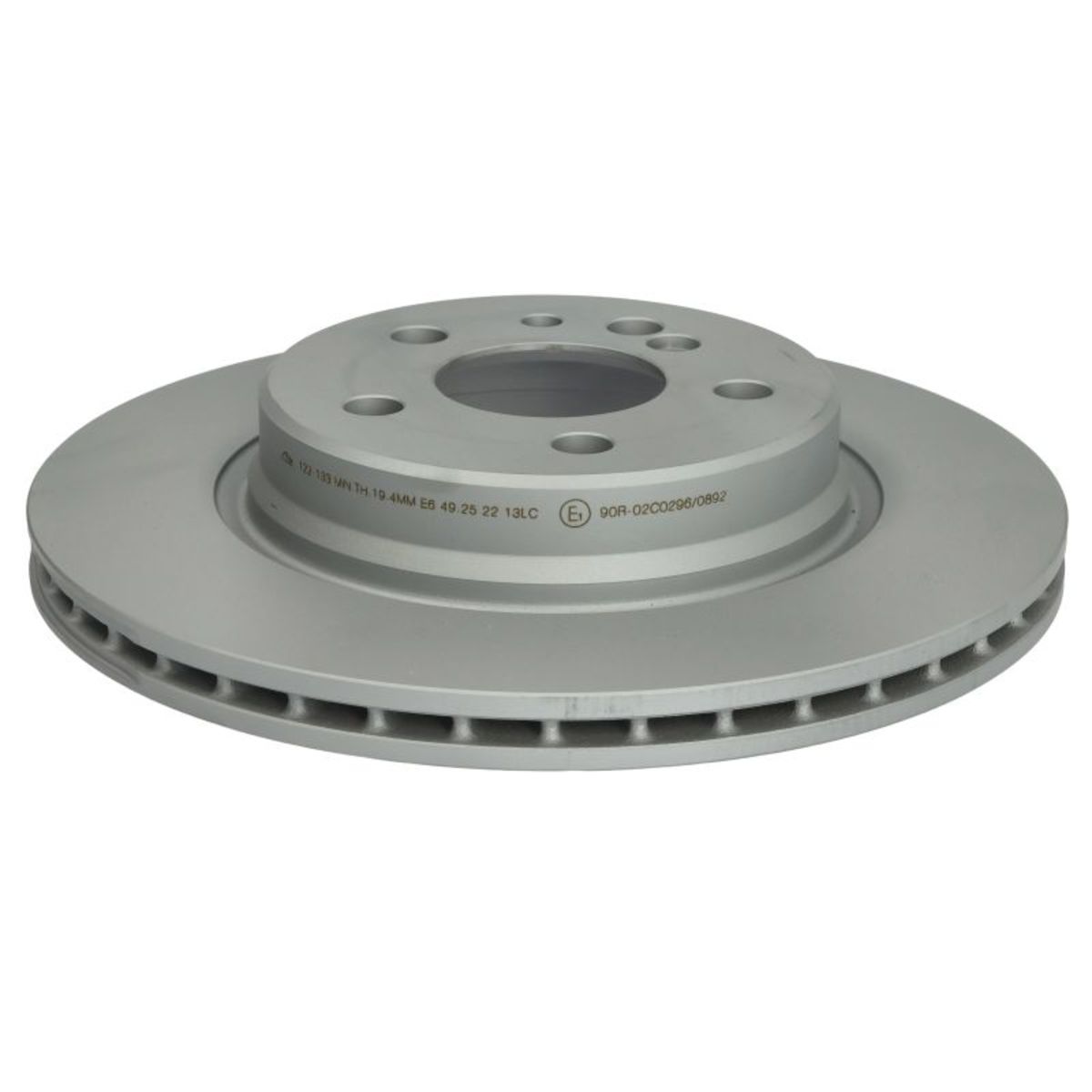2x Disco freno ventilato 24.0122-0133.1 ATE per MERCEDES-BENZ CLASSE S - Immagine 4