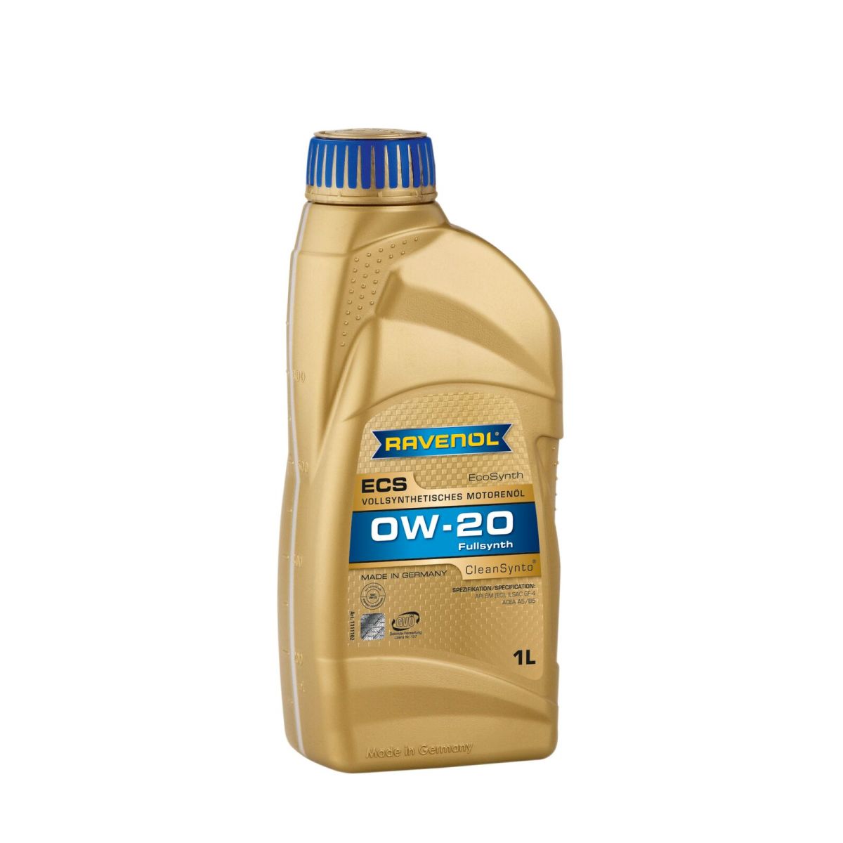 Huile moteur RAVENOL 1111102 ECS 0W20 1L