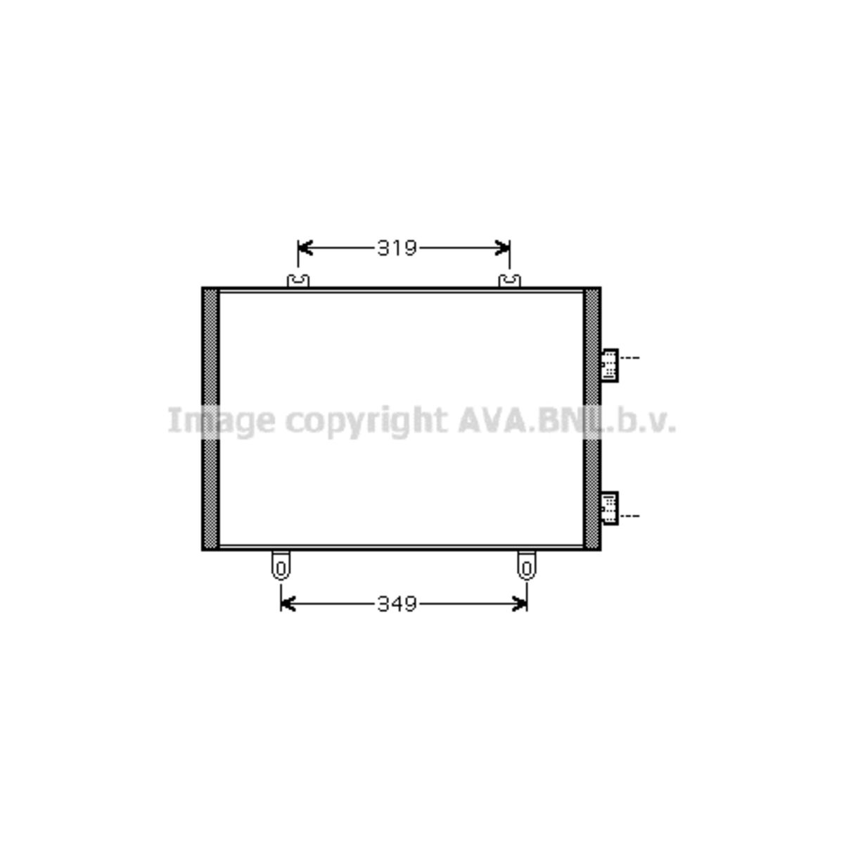 Image of Condensator, airconditioning   AVA