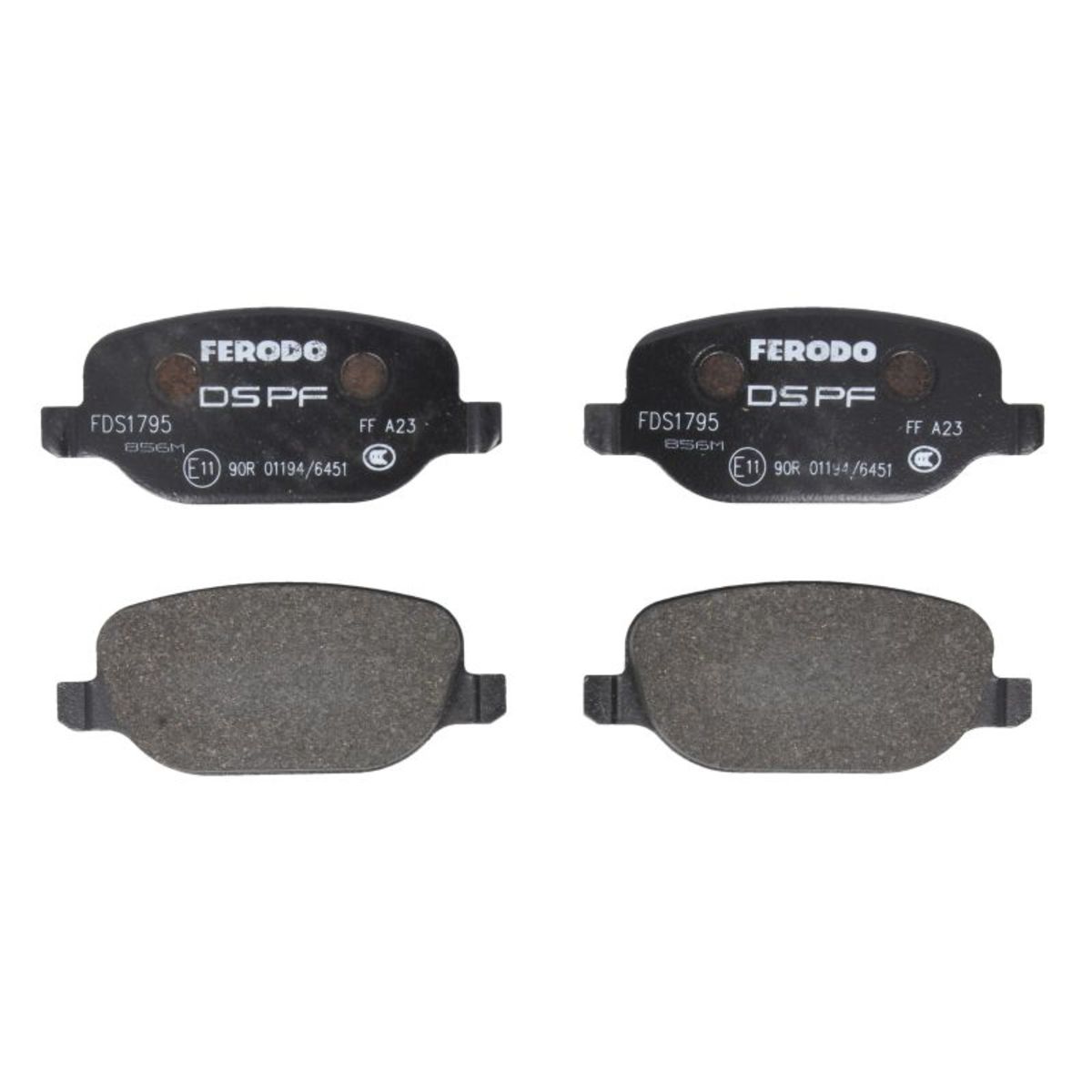 Jeu de plaquettes de frein FERODO Performance FDS1795, arrière