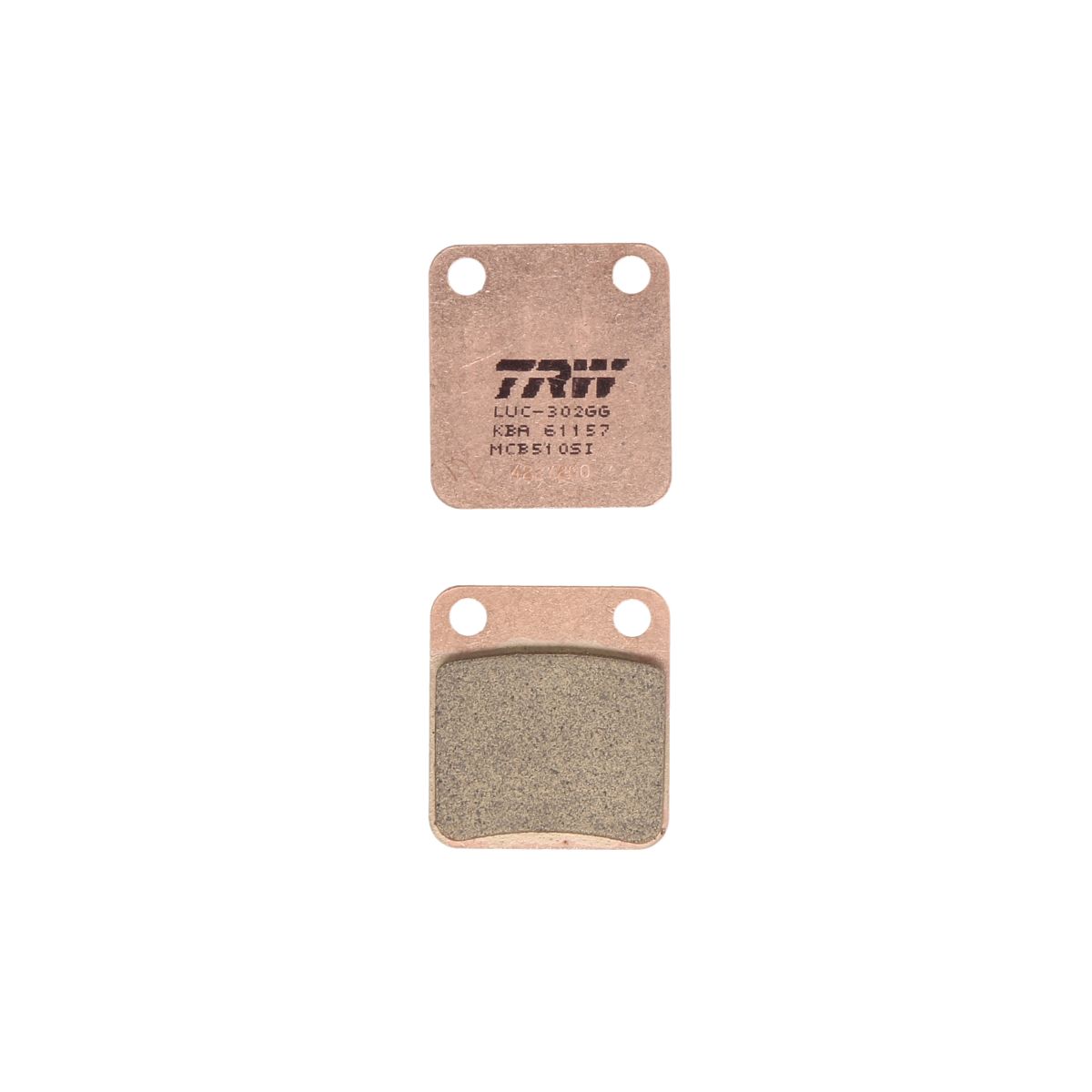 Set di pastiglie freno TRW MCB510