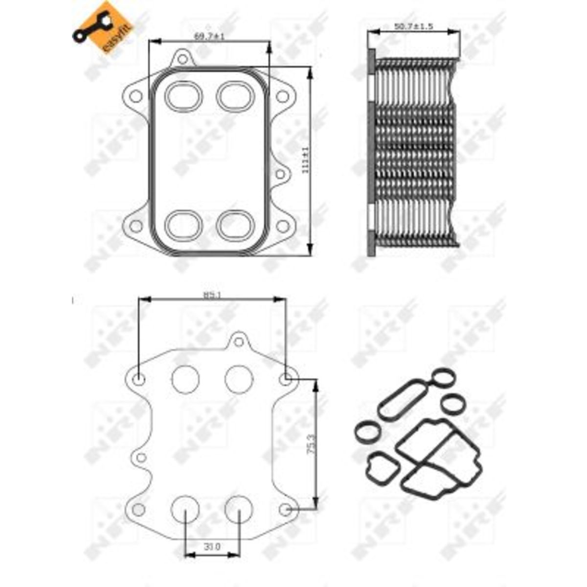 Image of Olie radiator, motorolie