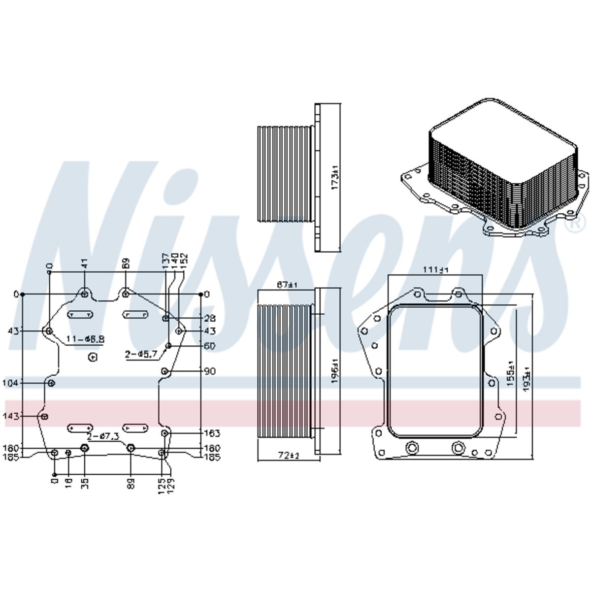 Image of Olie radiator, motorolie