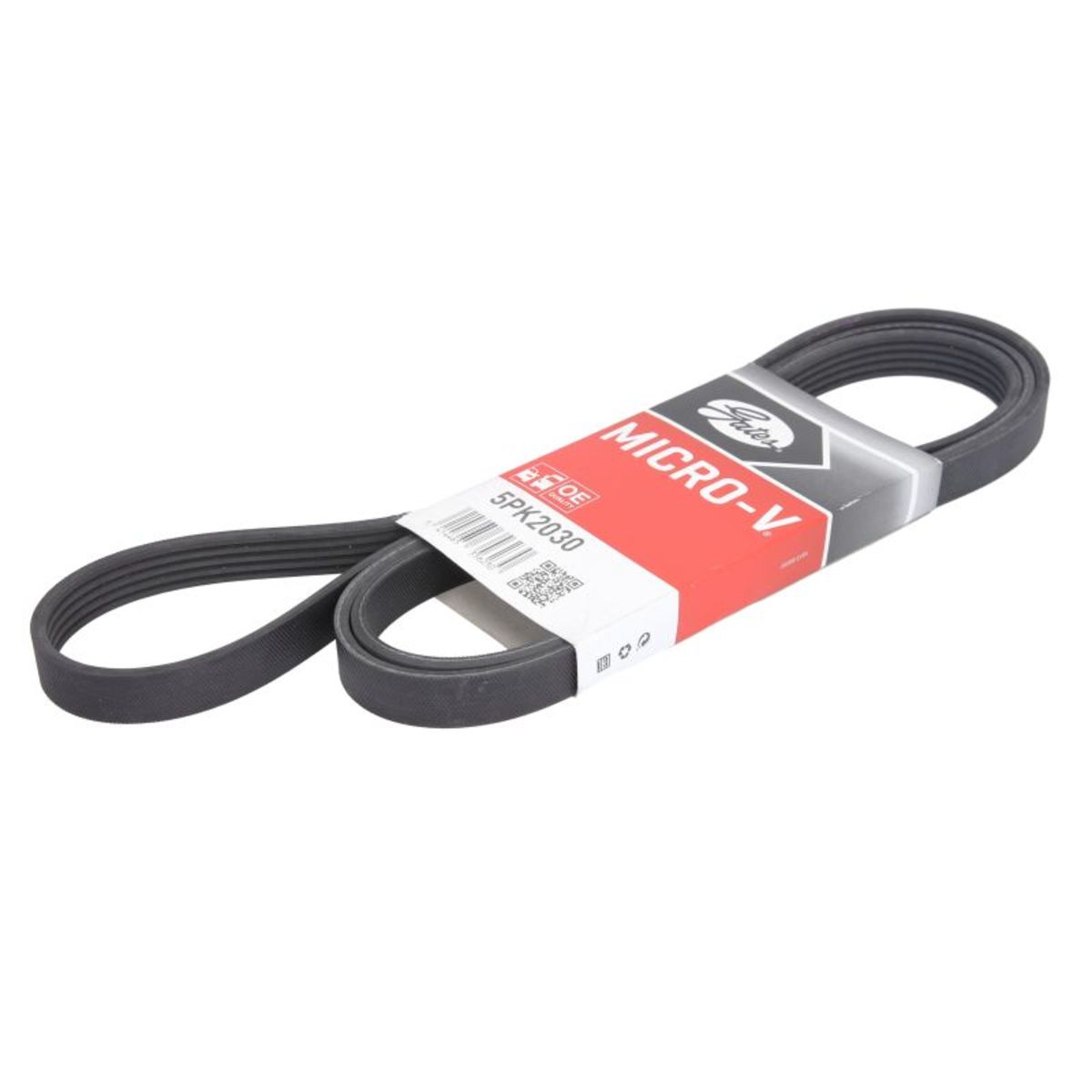 Nero Cinghia Poly-V Gates 5Pk2030
