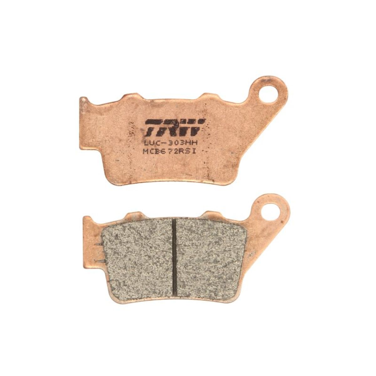 Jeu de plaquettes de frein TRW MCB672 sans homologation routière