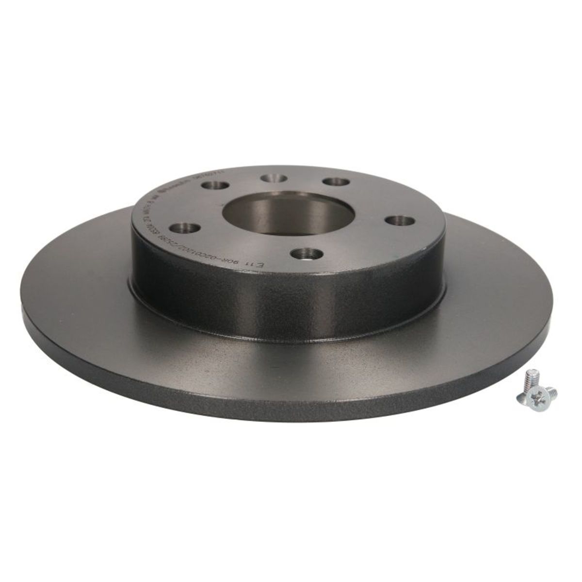 Brembo Bremsscheibe 08.7627.11, Hinten, Voll, 1 Stück