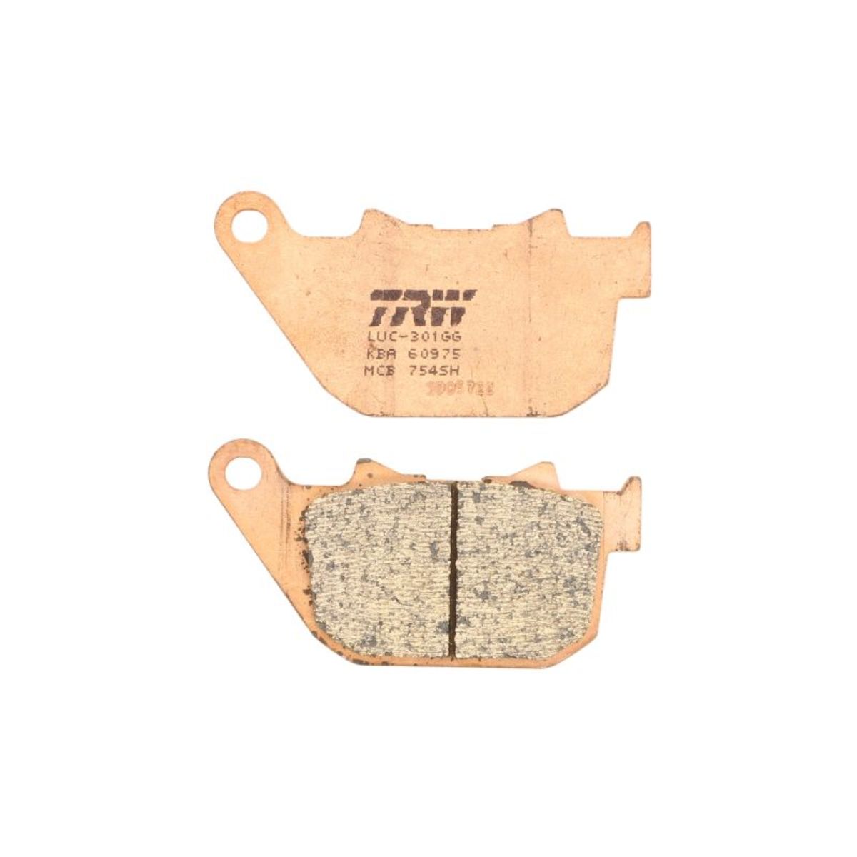 Jeu de plaquettes de frein TRW MCB754SH