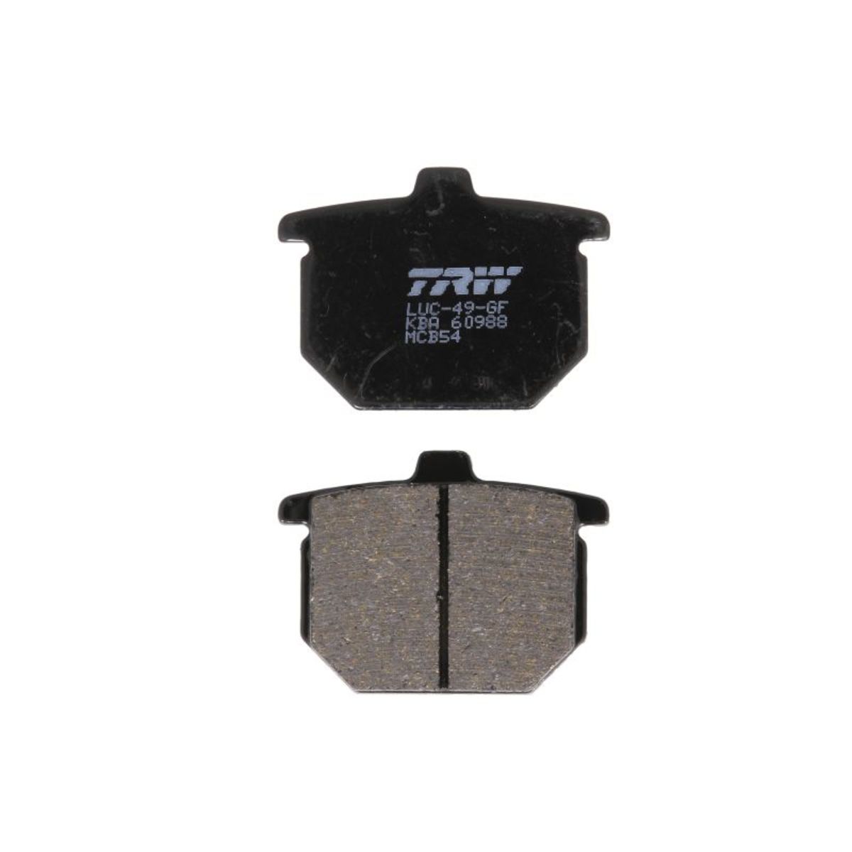 Jeu de plaquettes de frein TRW MCB54