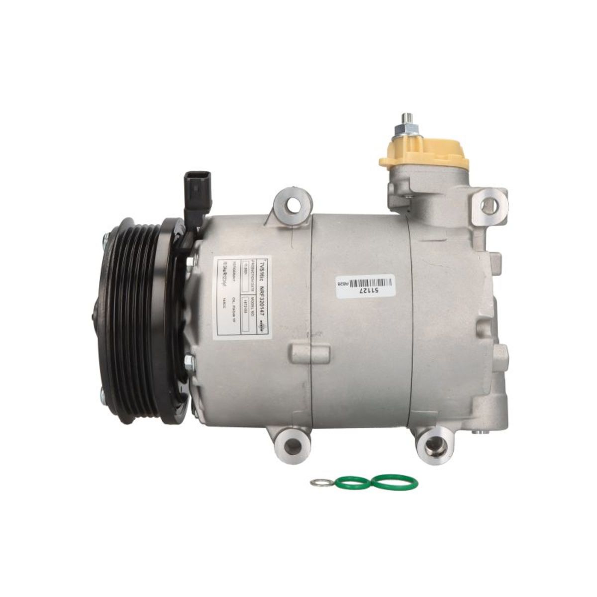 Kompressor, Klimaanlage R 134a PAG 46 YF 320147 NRF für FORD FOCUS III - Bild 7