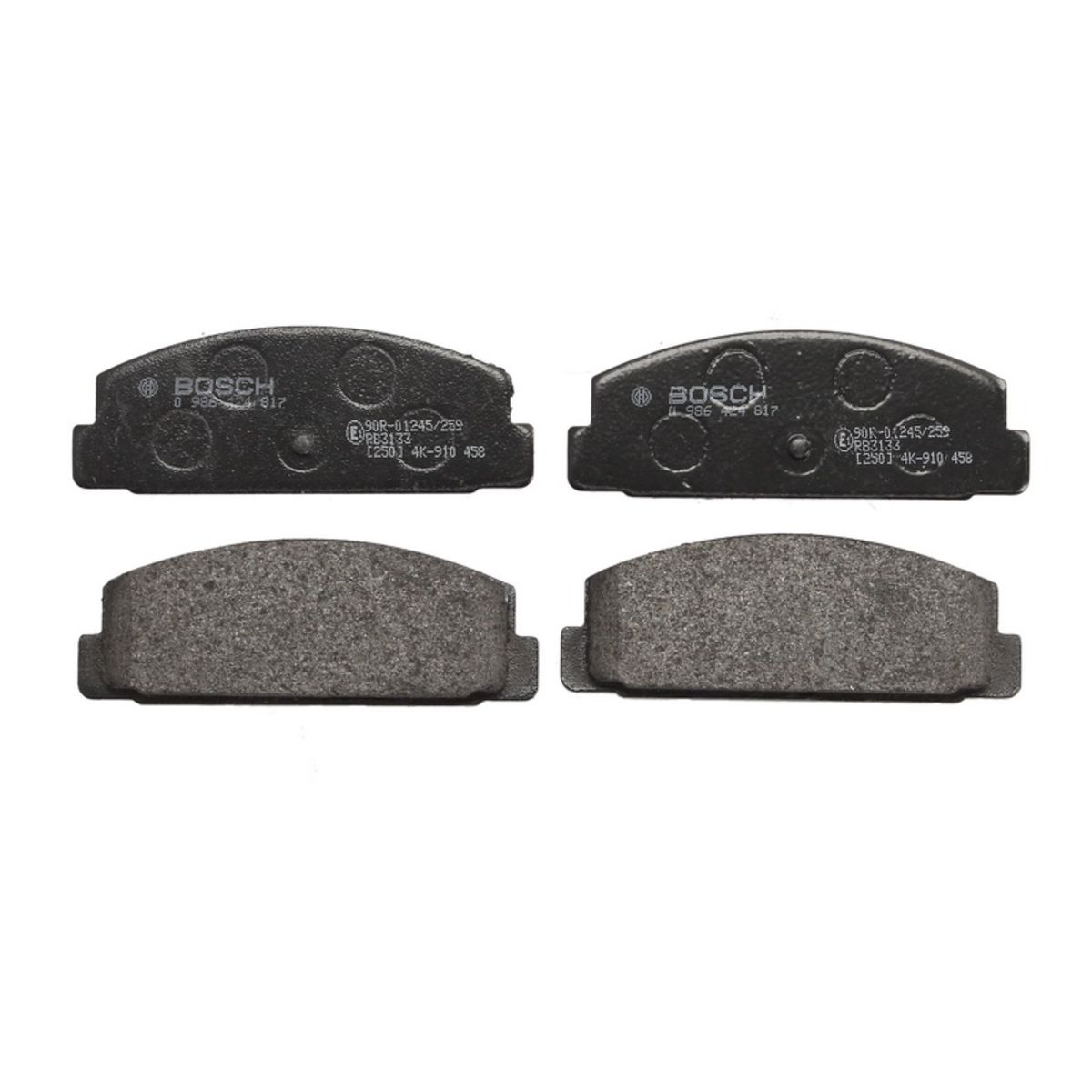 Bosch Jeu De Plaquettes De Frein 0 986 424 817, Arrière