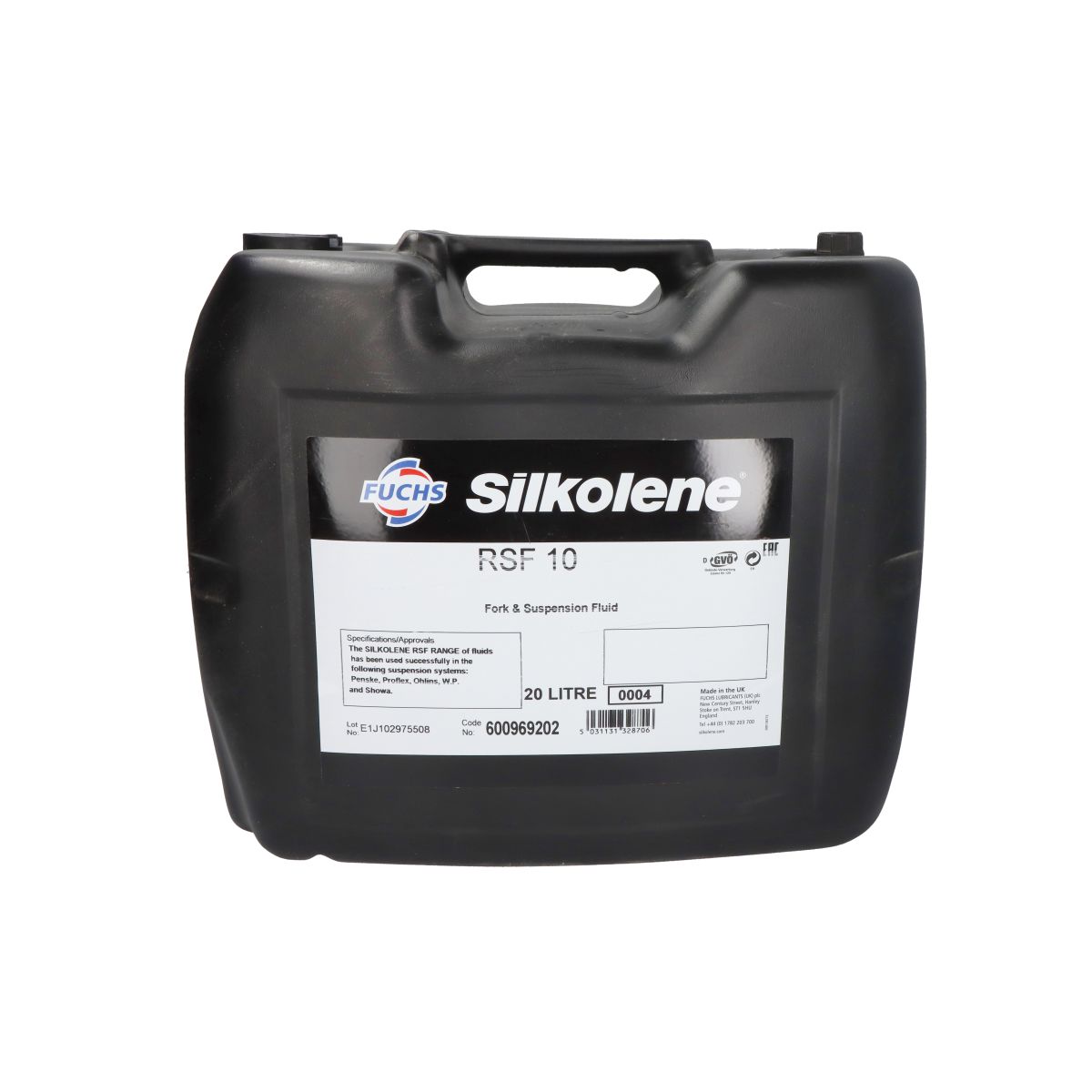 Stoßdämpferöl SILKOLENE RSF 10W 20L