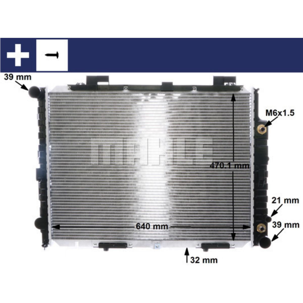 Image of Radiator, motorkoeling