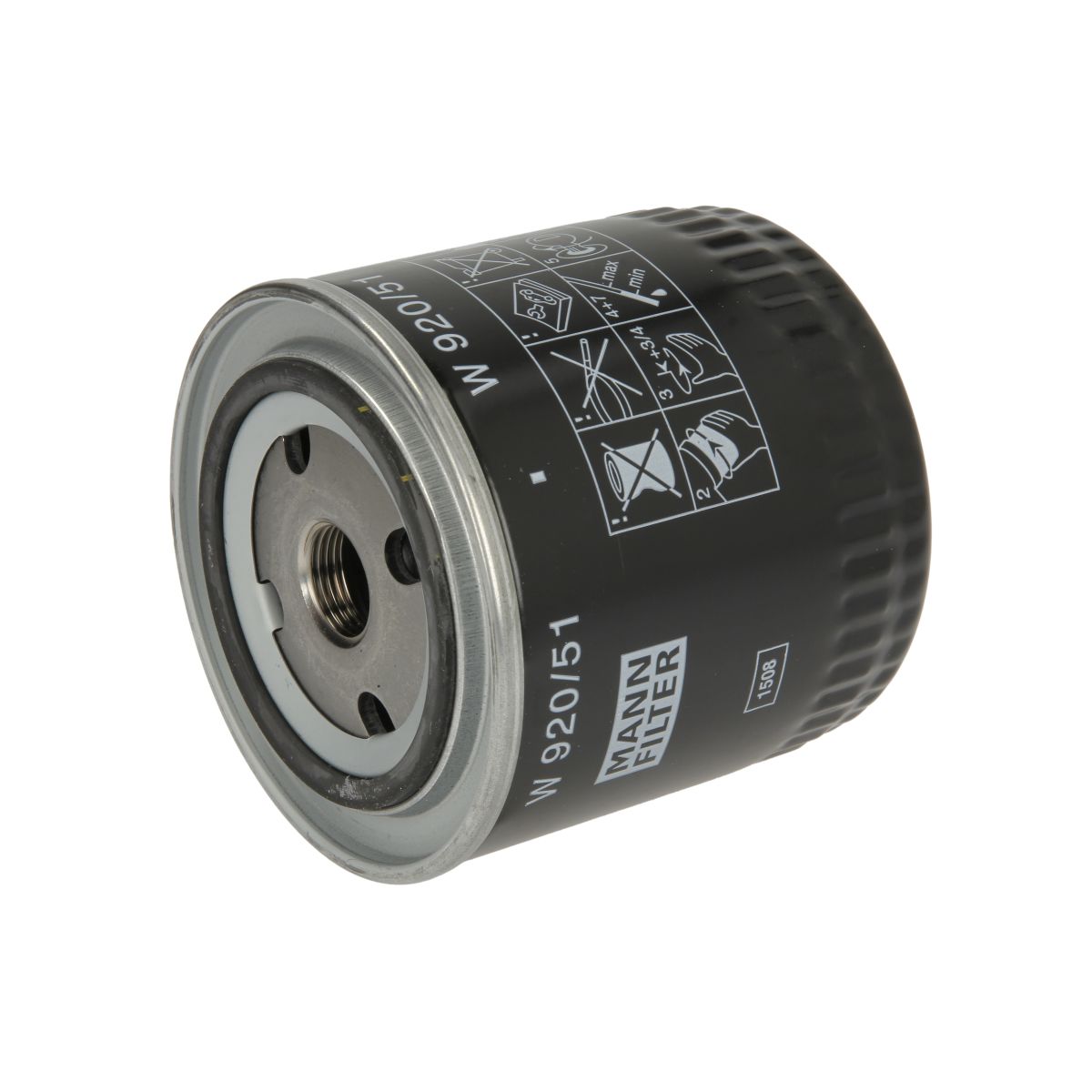 Filtro olio Filtro ad avvitamento W 920/51 MANN-FILTER - Immagine 3