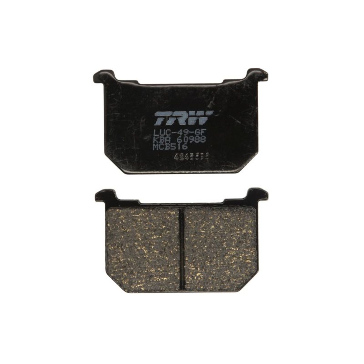 Jeu de plaquettes de frein TRW MCB516
