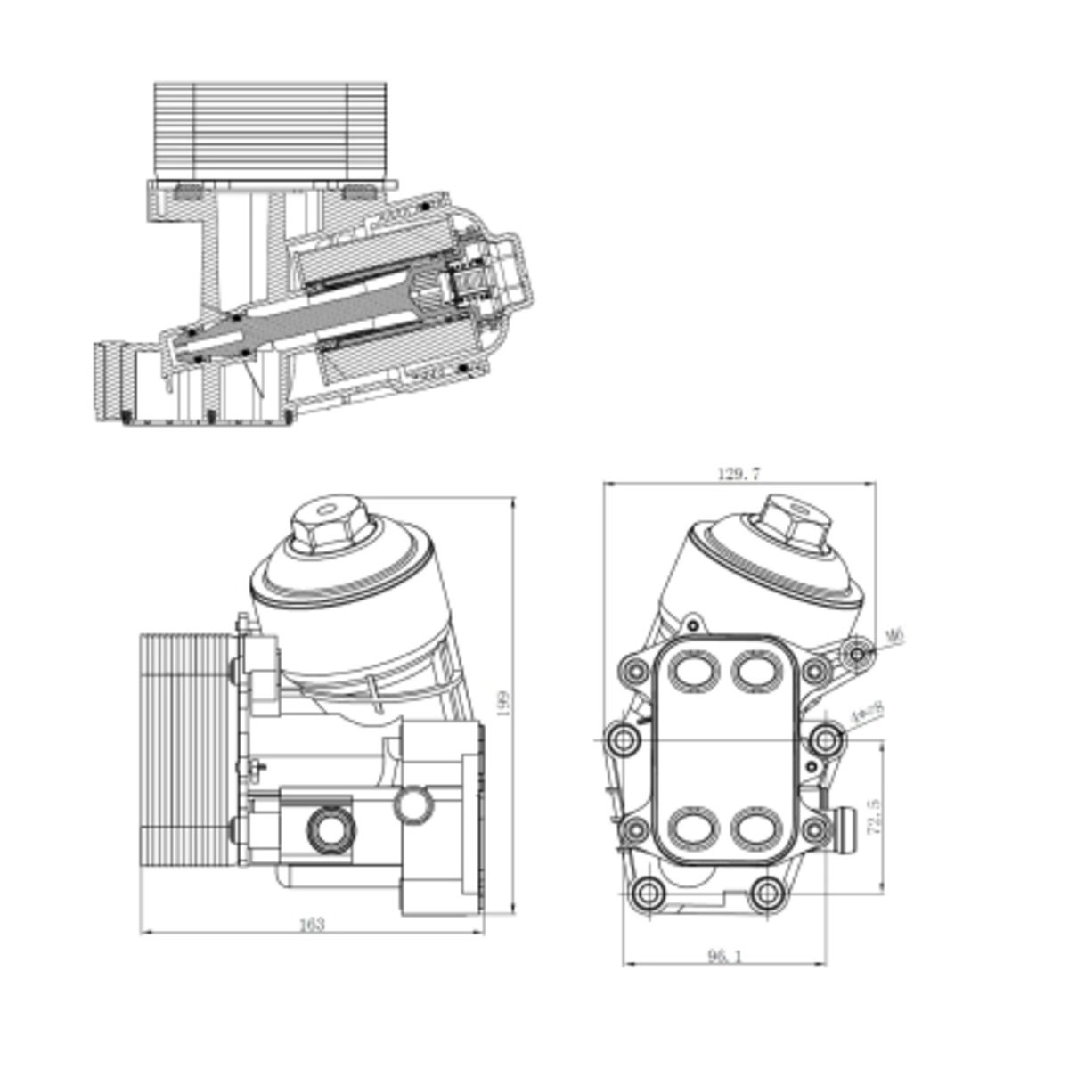 Image of Olie radiator, motorolie