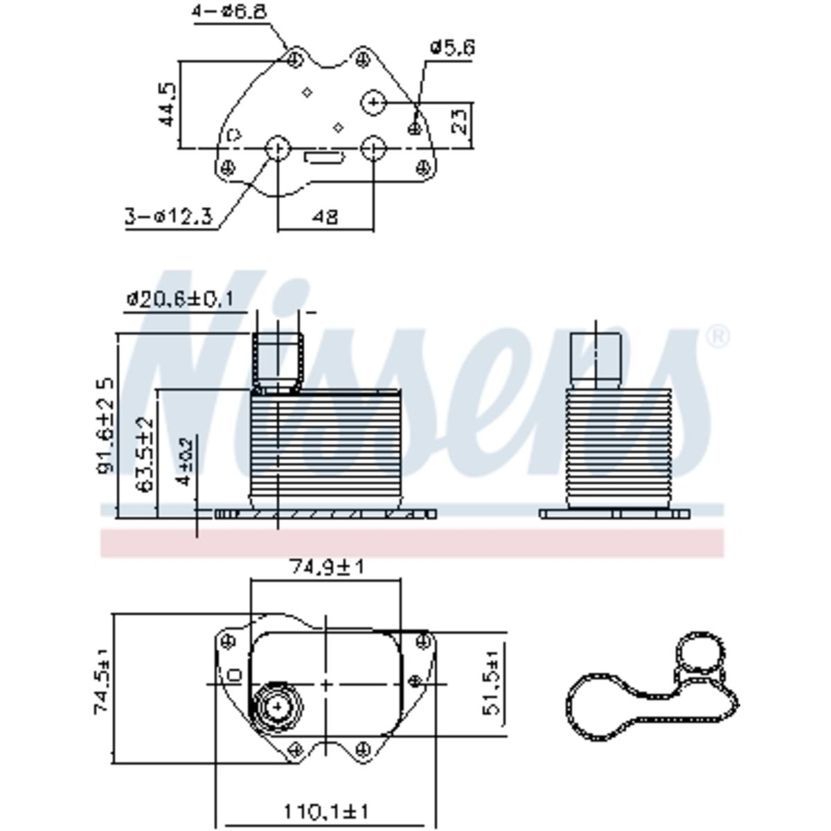 Image of Olie radiator, motorolie