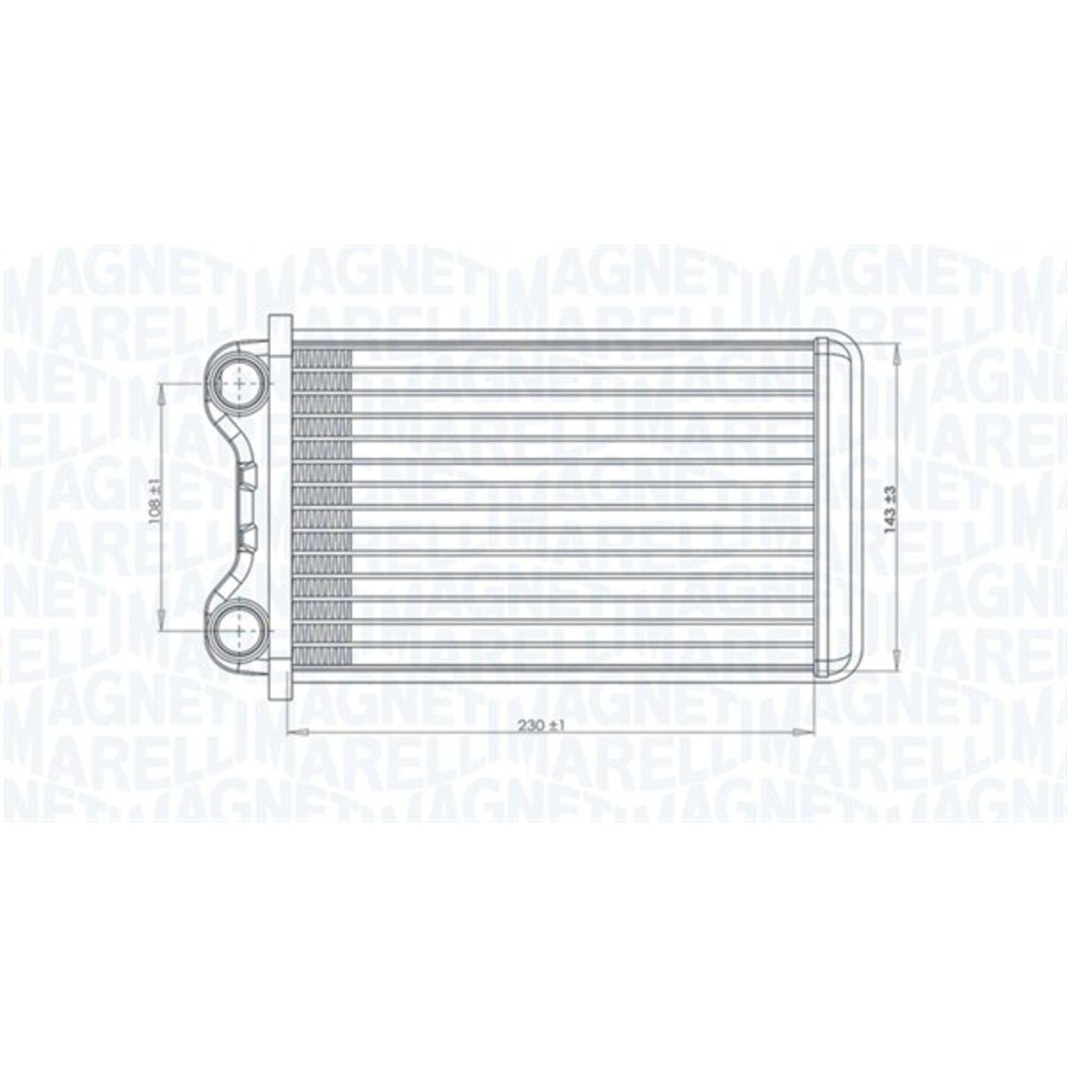 Magneti Marelli Waterverwarmer 350218472000