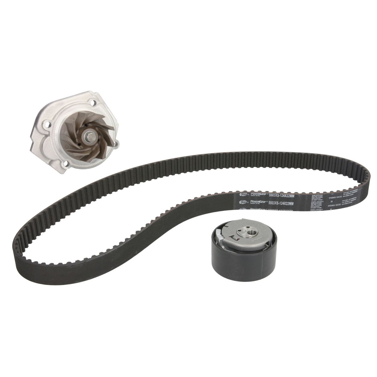 Image of Waterpomp+distributieriem set