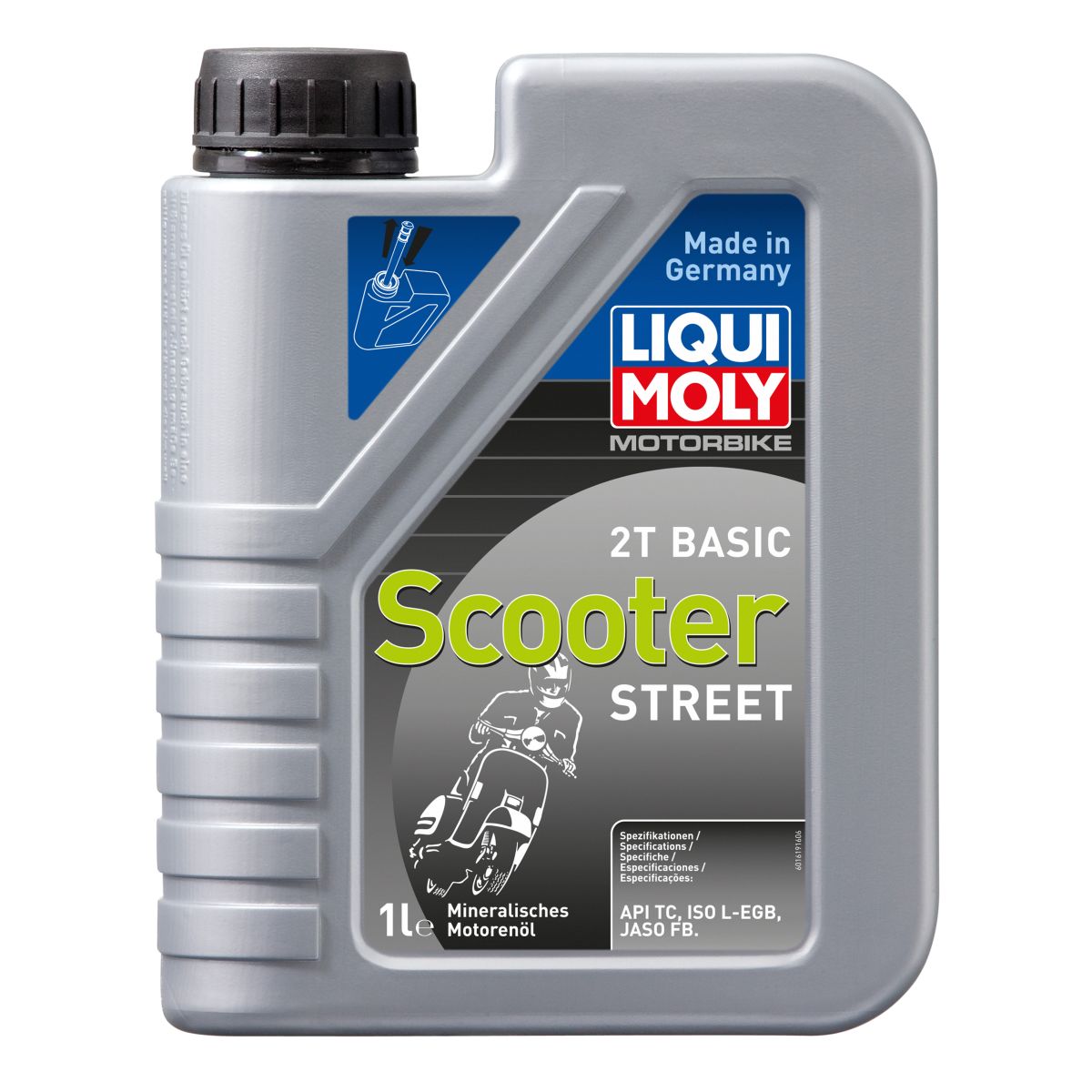 Huile moteur LIQUI MOLY 1619 Basic Scooter 2T 1L